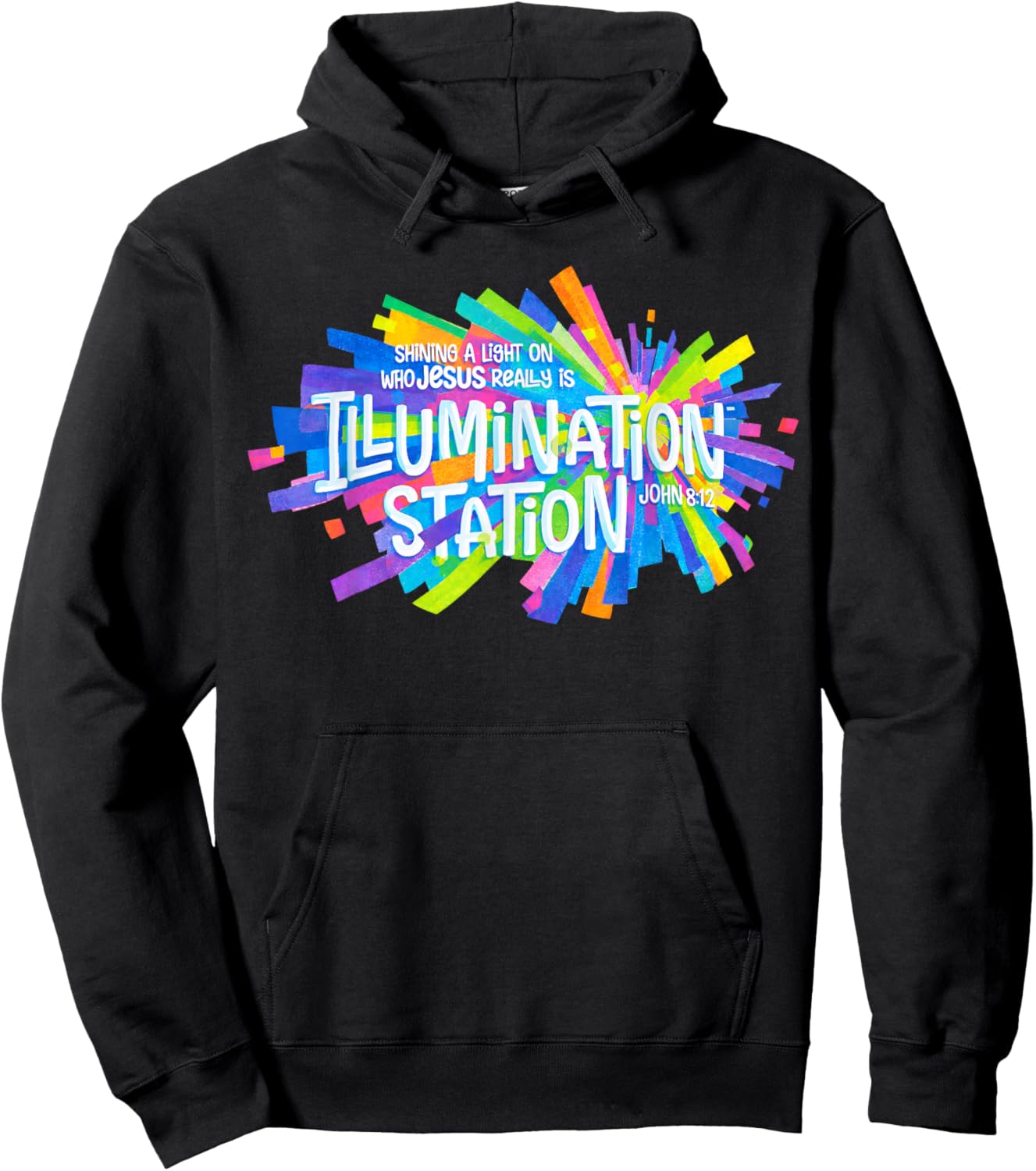 Illumination Station VBS 2026 Vacation Bible School 2 Sided Hoodie - Hoodie | Black