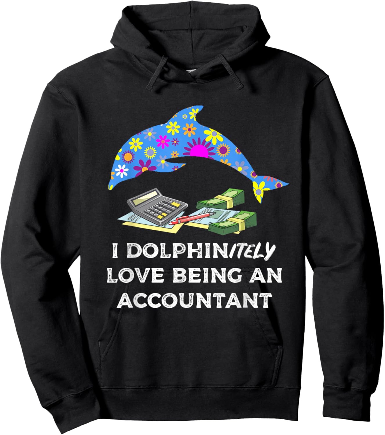 Accountant Accounting CPA Funny Cute Hoodie - Hoodie | Black