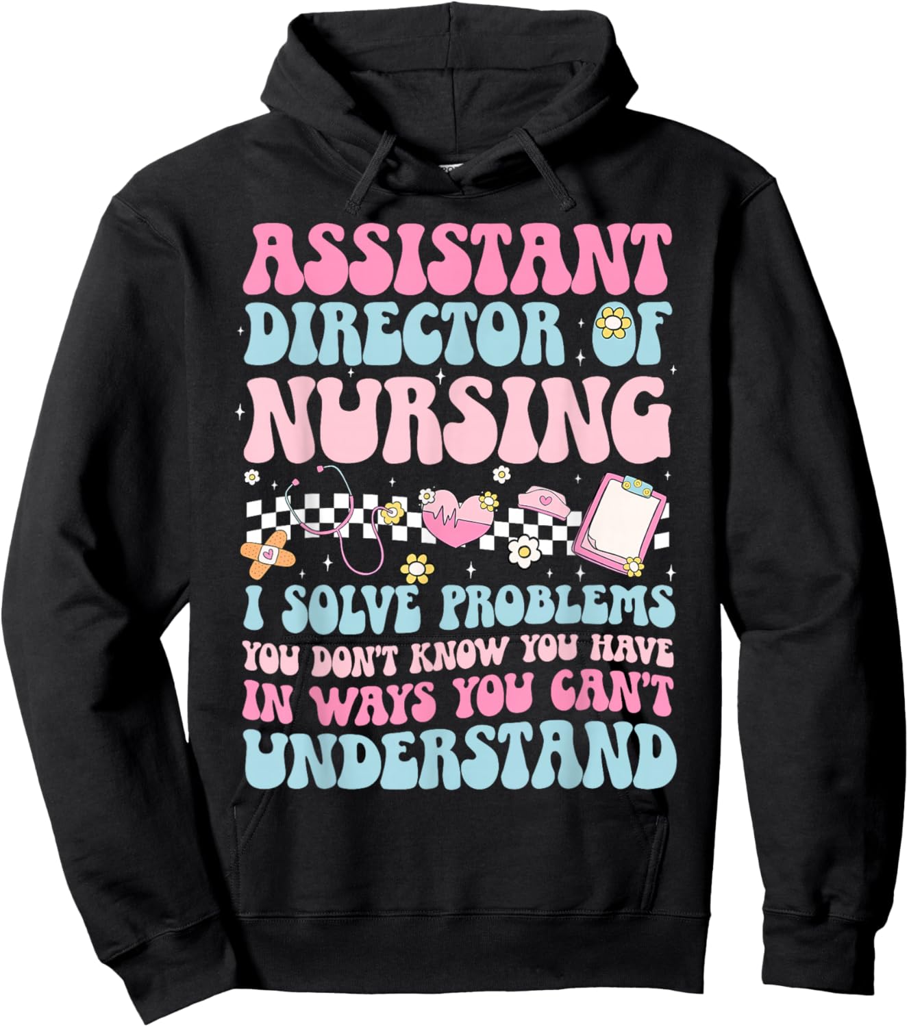 Assistant Director of Nursing ADON Appreciation Hoodie - Hoodie | Black