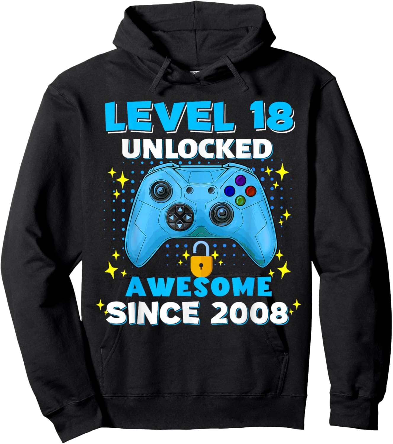 18th Birthday for Boys 18 Years Birthday Kids Gifts Hoodie - Hoodie | Black