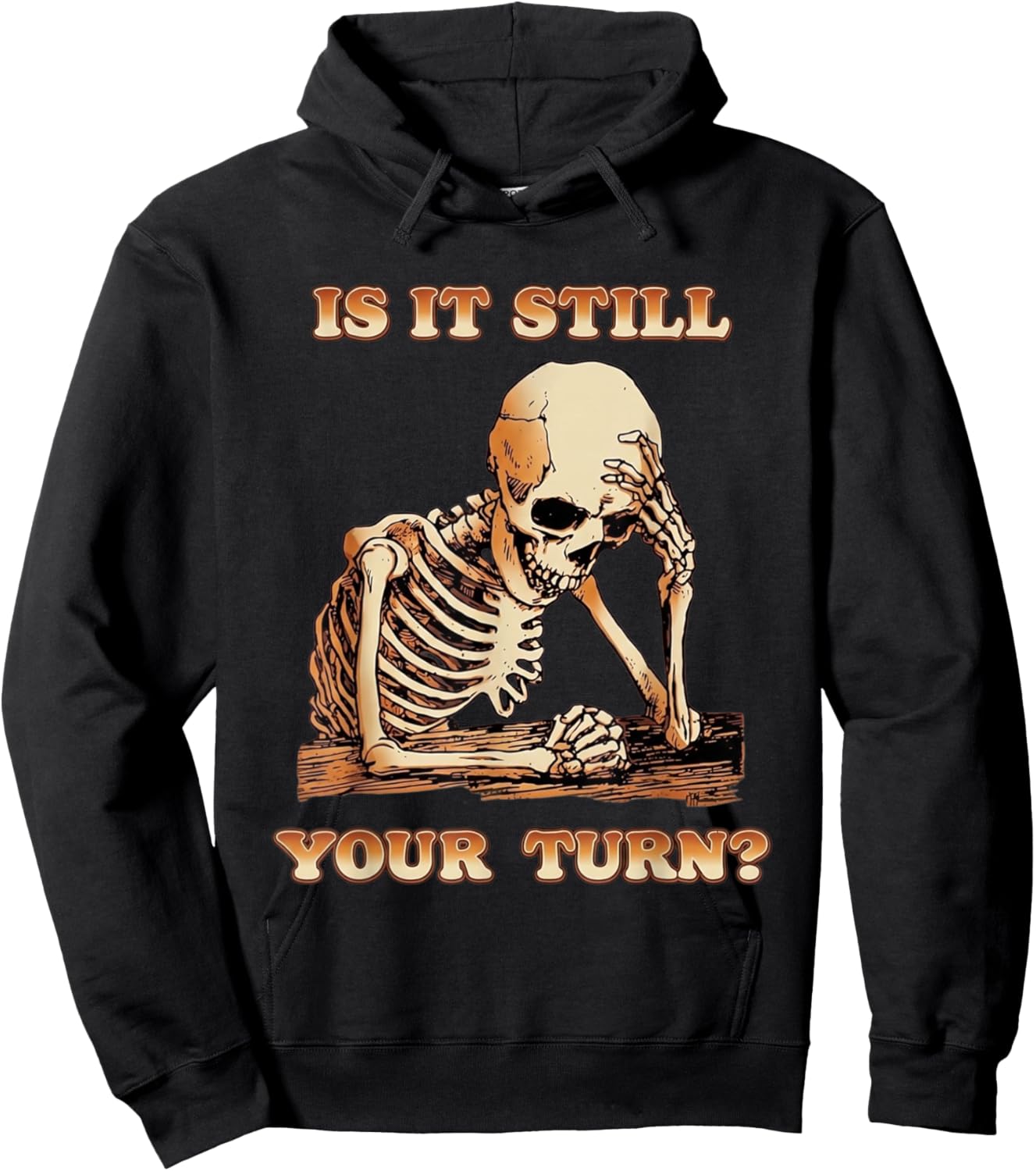 Retro Gamer is It Still Your Turn Funny Board Game Vintage Hoodie - Hoodie | Black