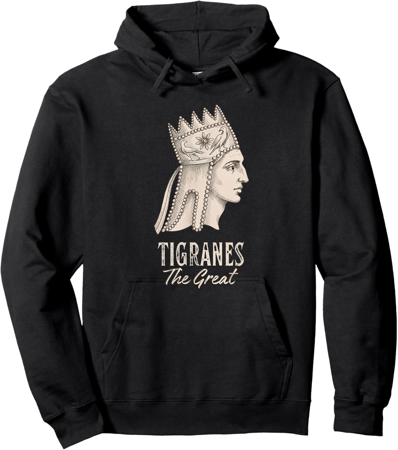 Tigranes The Great Armenian Empire King Hoodie - Hoodie | Black