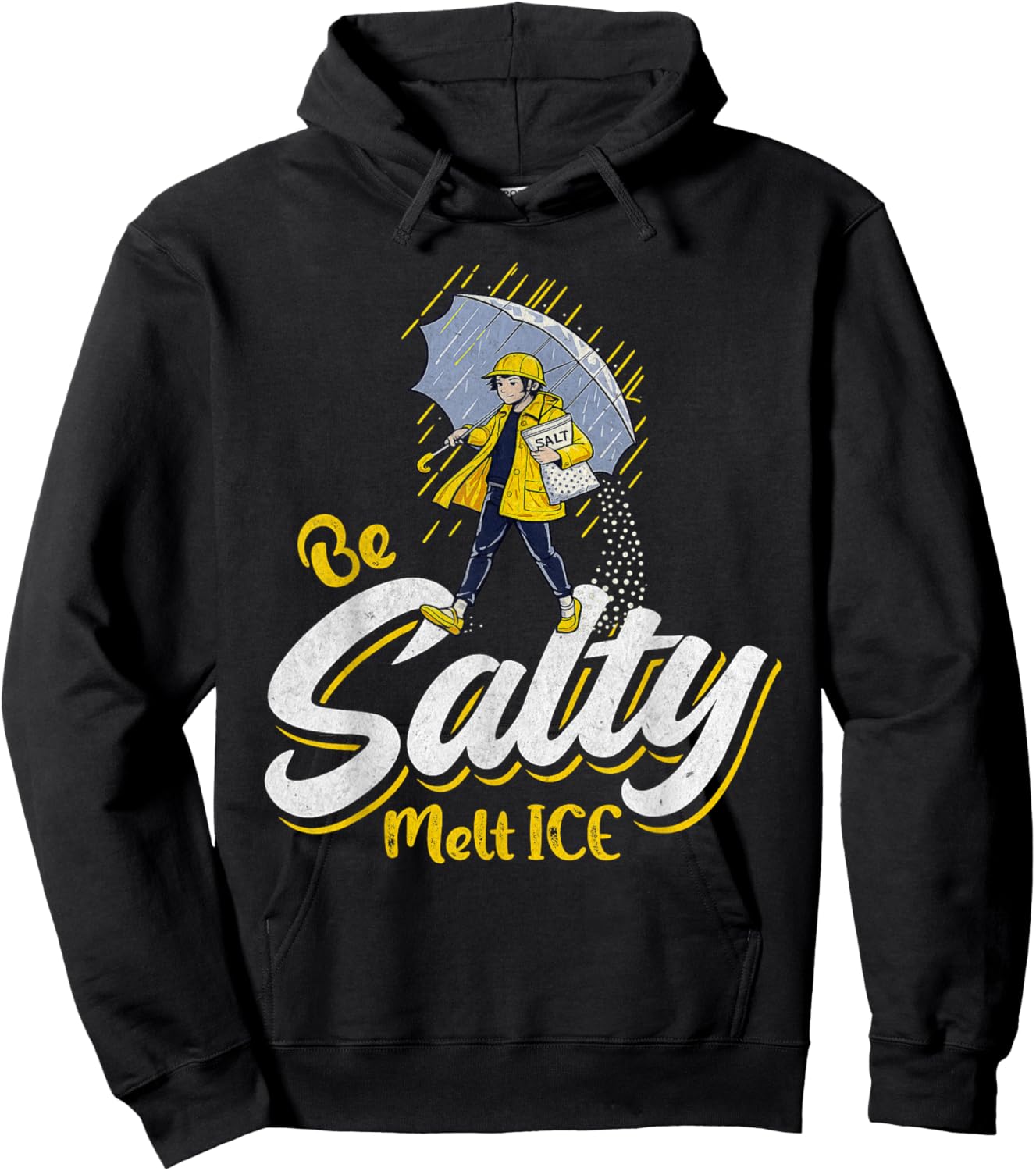 Be Salty Melt ICE Hoodie - Hoodie | Black