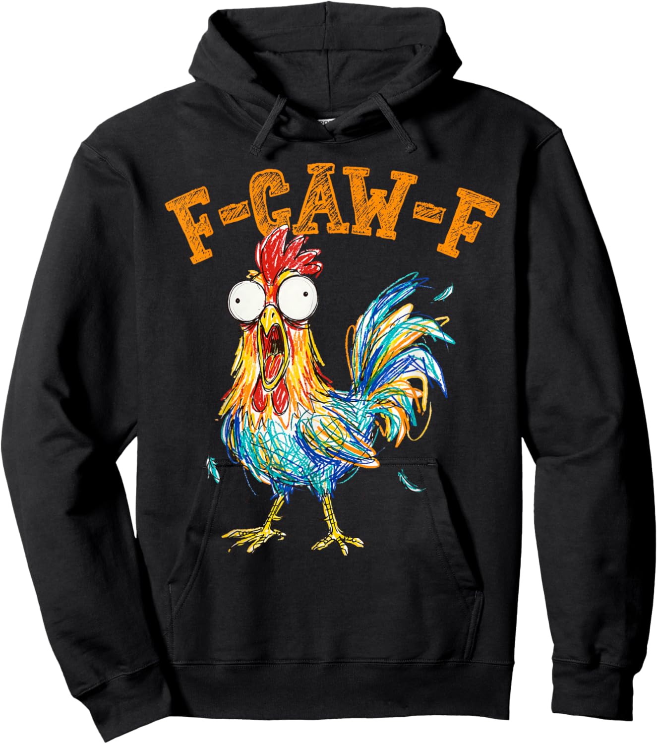 Quote Rooster Meme Hoodie - Hoodie | Black