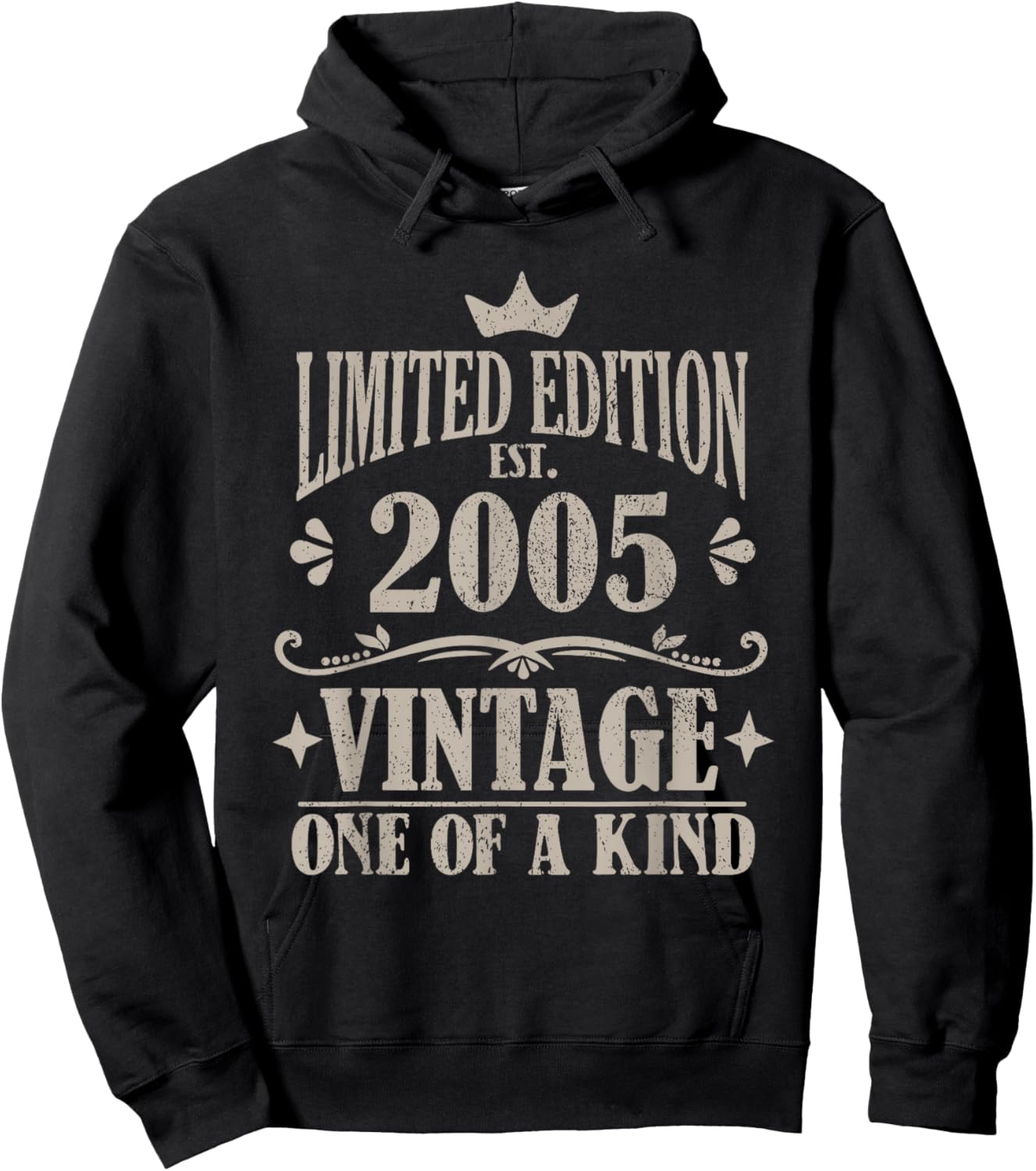 21st Birthday Vintage 2005 Limited Edition Hoodie - Hoodie | Black