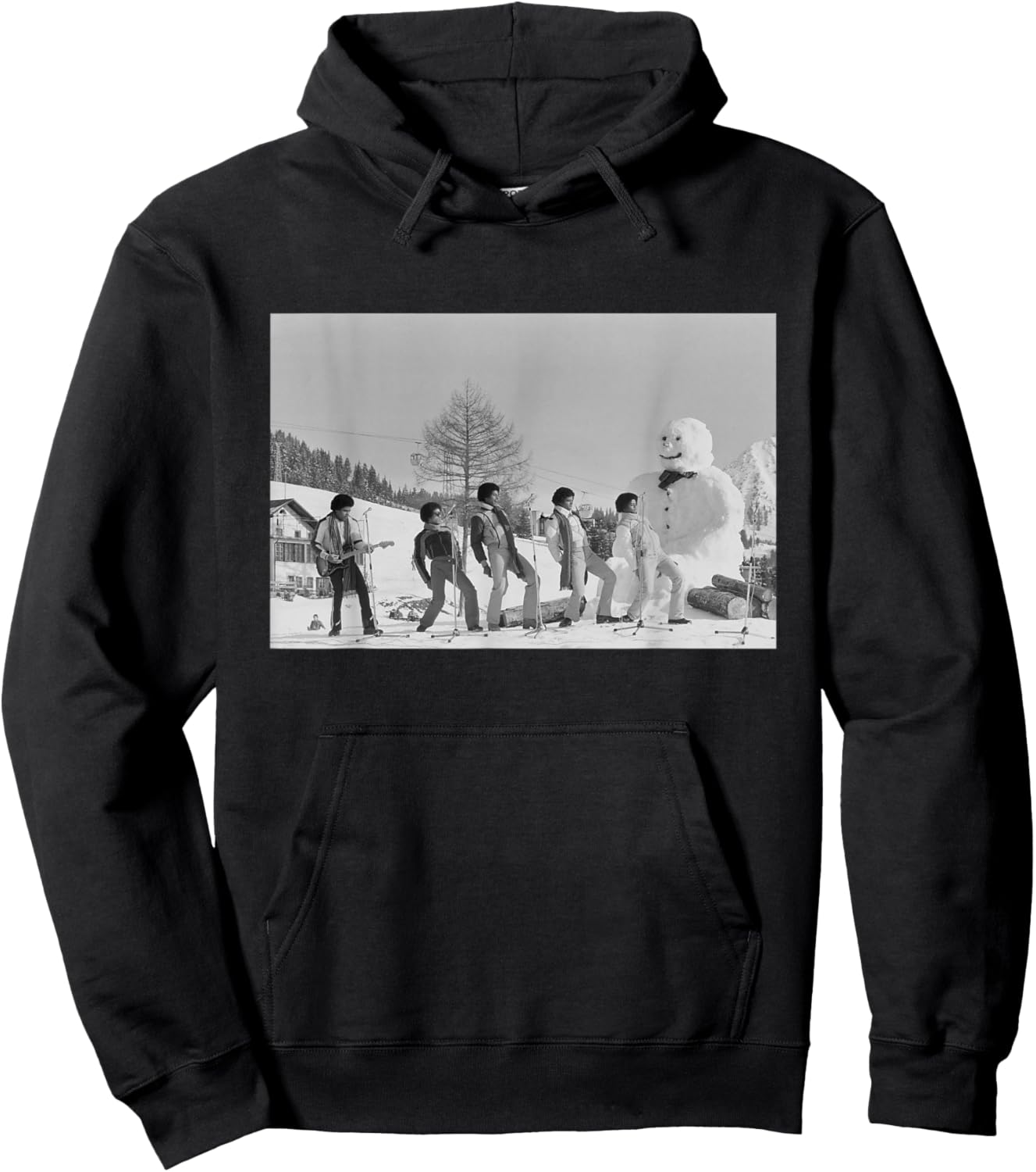 The Jackson 5 Live Featuring Michael Jackson Hoodie - Hoodie | Black