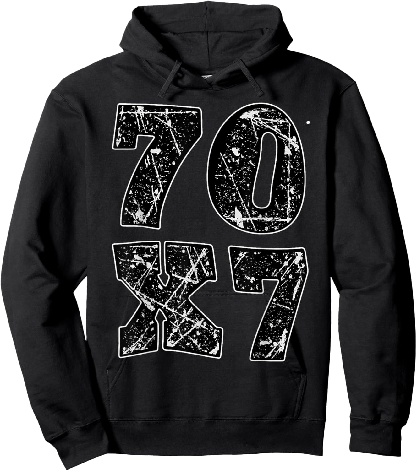 Forgive 70X7 Christian Design Hoodie - Hoodie | Black