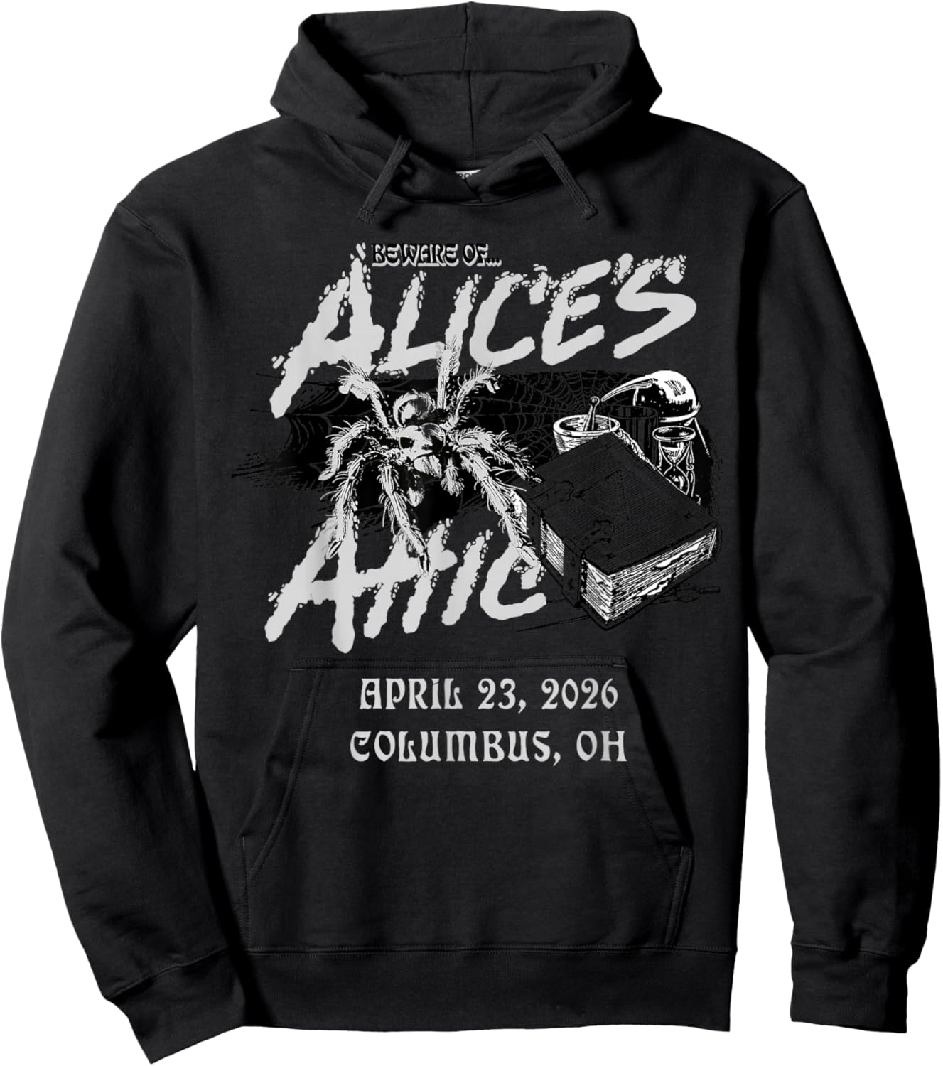 Alice Cooper 2026 Tour Columbus Hoodie - Hoodie | Black