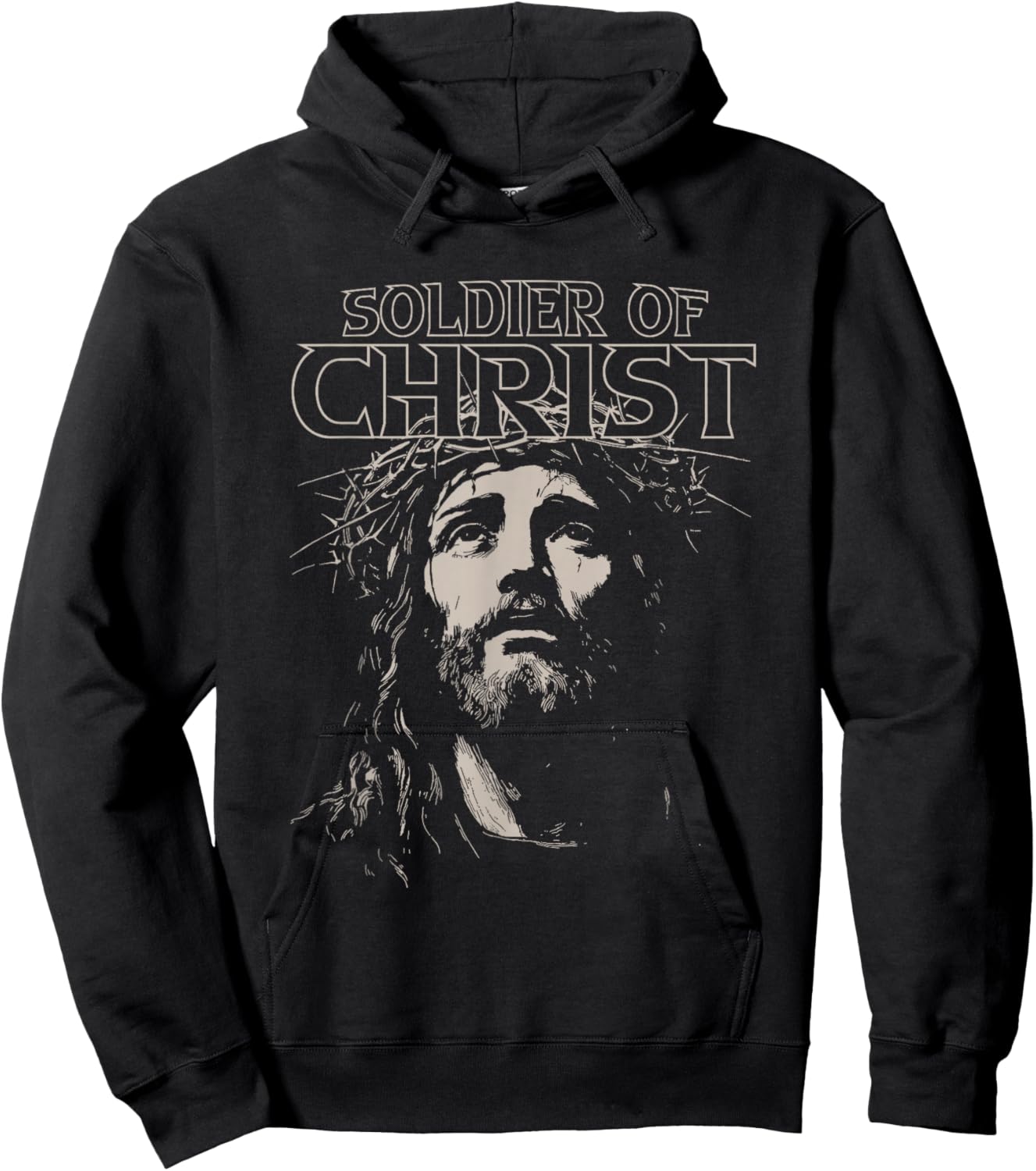 Soldier of Jesus Christ Hoodie - Hoodie | Black