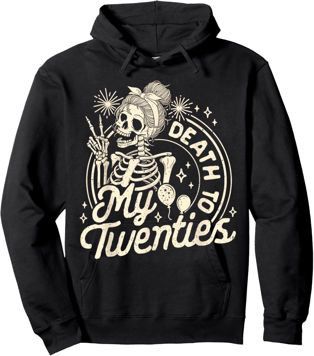 30 Years Old Skeleton Hoodie - Hoodie | Black