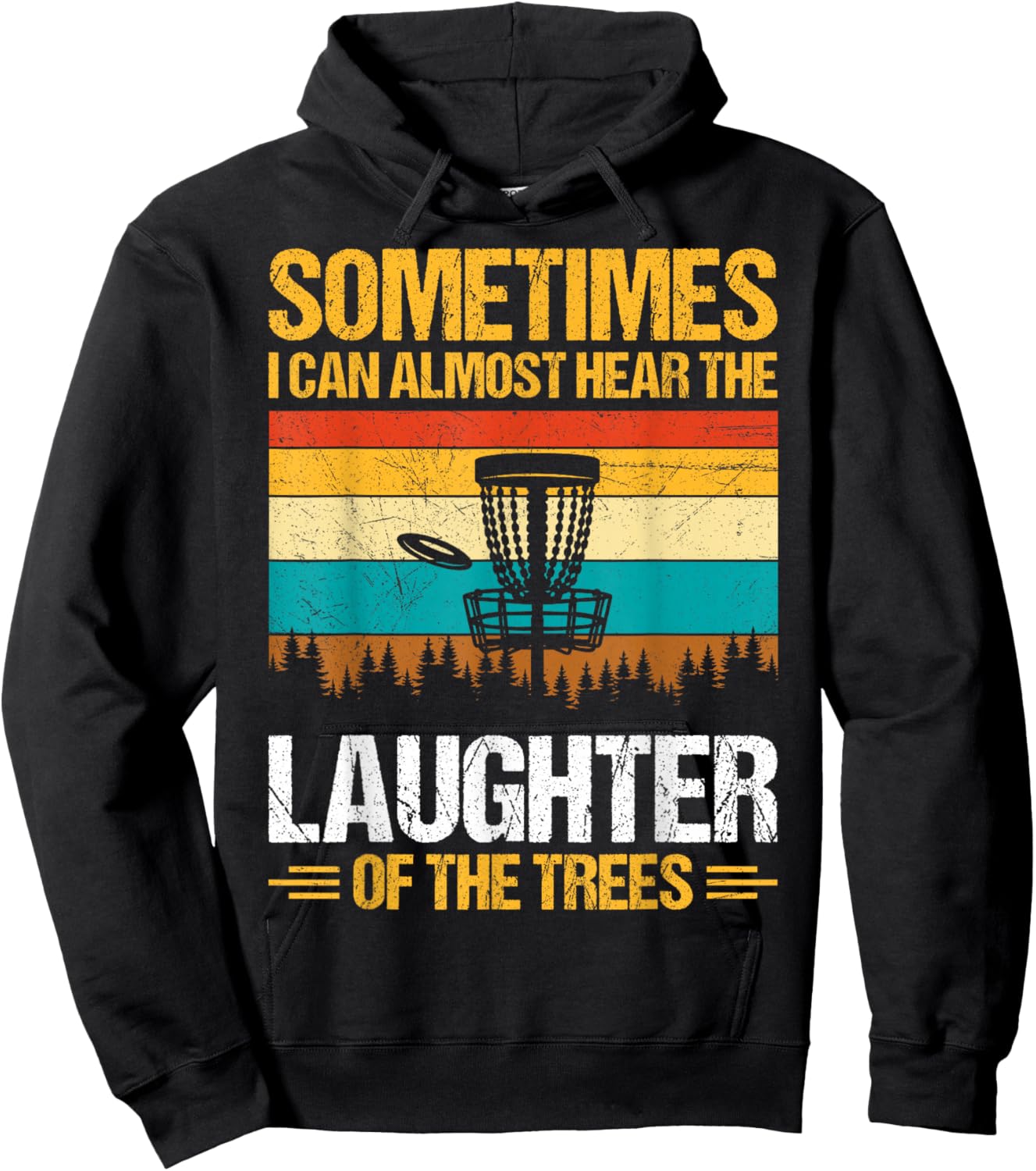 Sometimes I Can Almost Hear The Laughter of The Trees Hoodie - Hoodie | Black