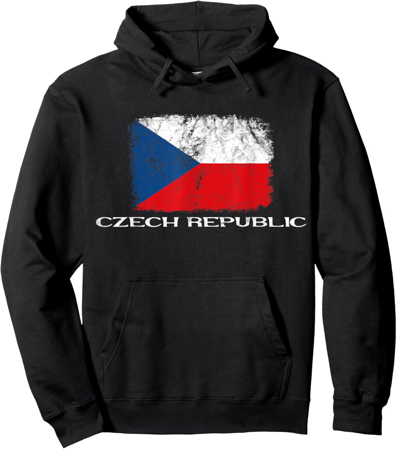 Czech Republic Flag, Czech Republic Travel, Czech Flag Hoodie - Hoodie | Black
