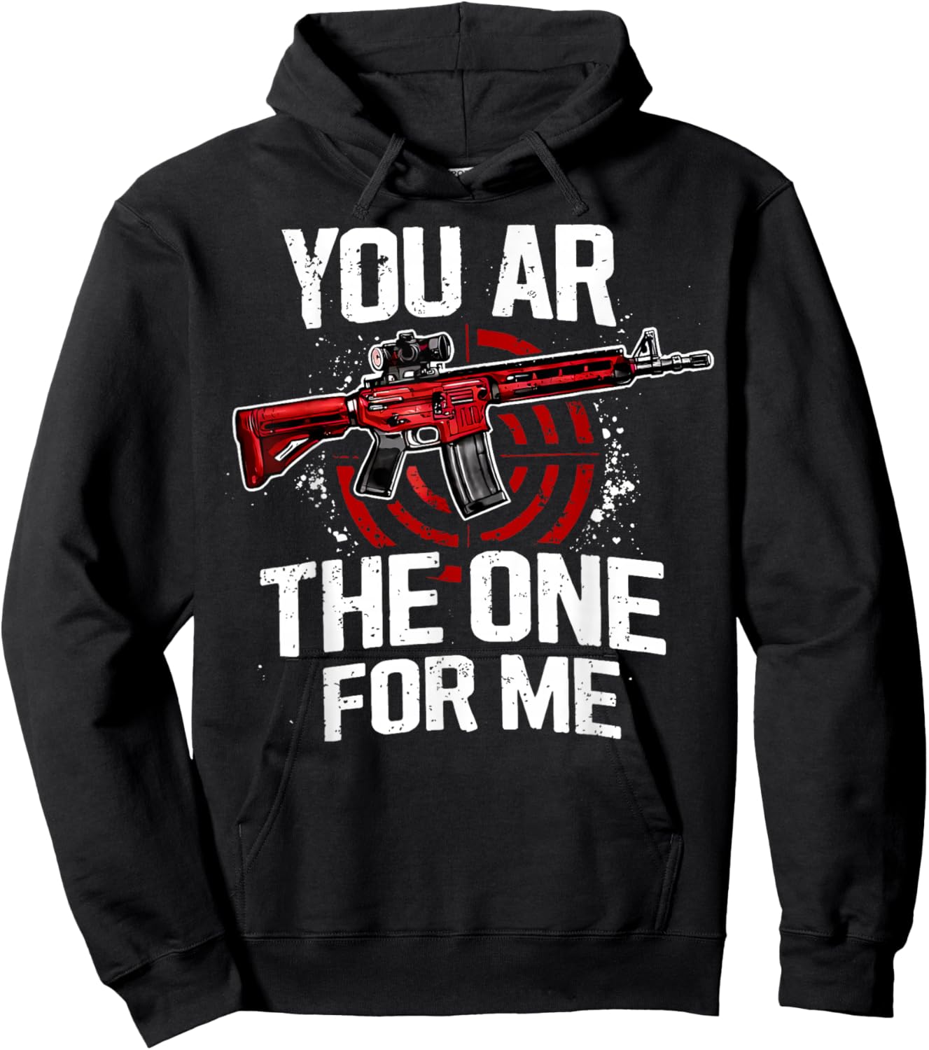 You AR The One for Me Hoodie - Hoodie | Black