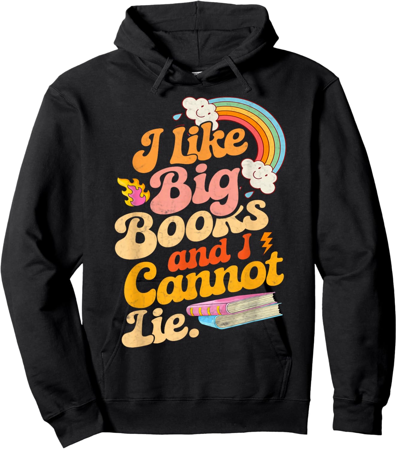 Books Reading Lover Bookworm Nerd Librarian Book Reader Hoodie - Hoodie | Black