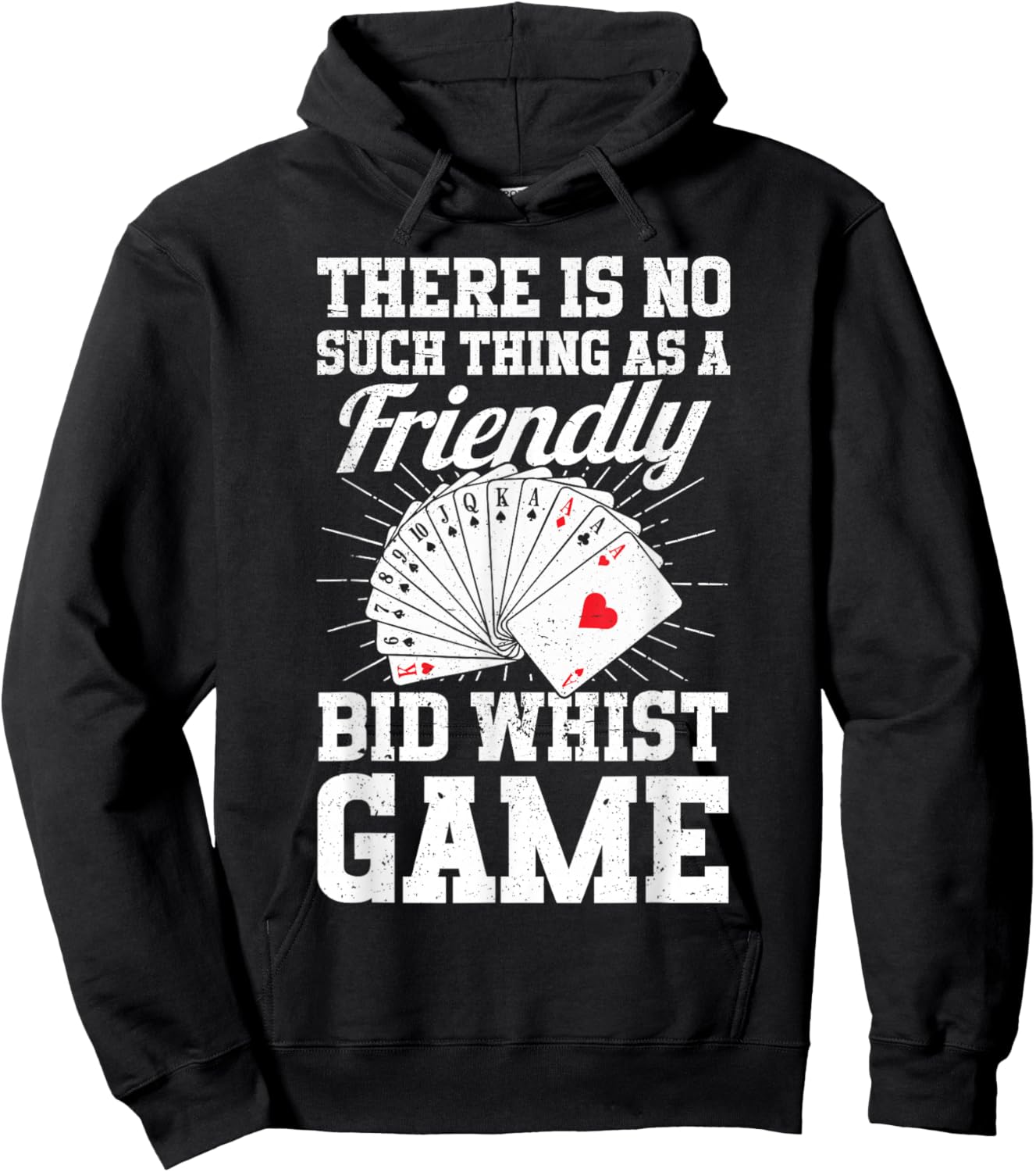 Bid Whist Hoodie - Hoodie | Black
