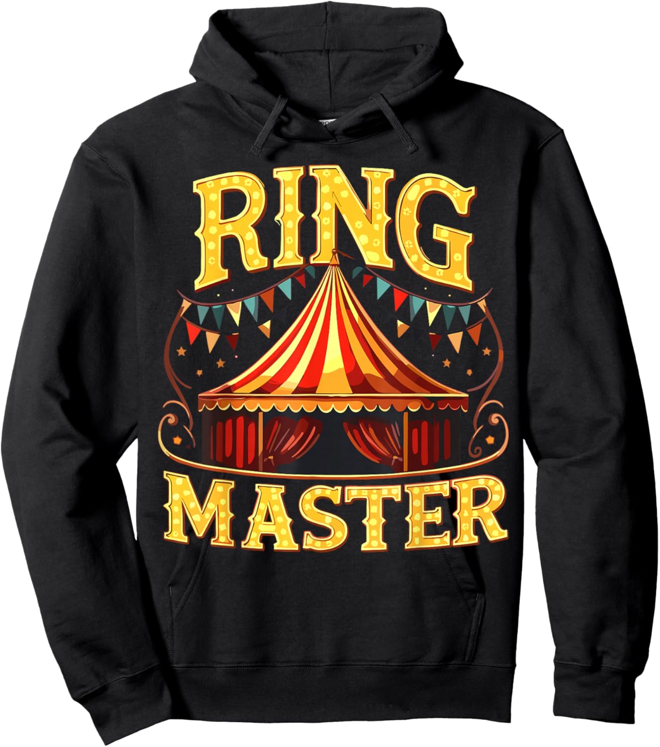 Ring Master Circus Staff Carnival Party Hoodie - Hoodie | Black