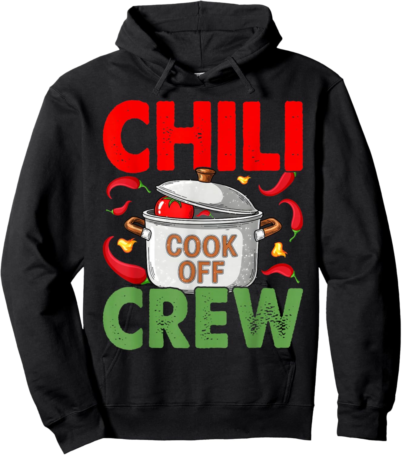 Chili Cook Off Crew Cooking Competition Winning Team Award Hoodie - Hoodie | Black