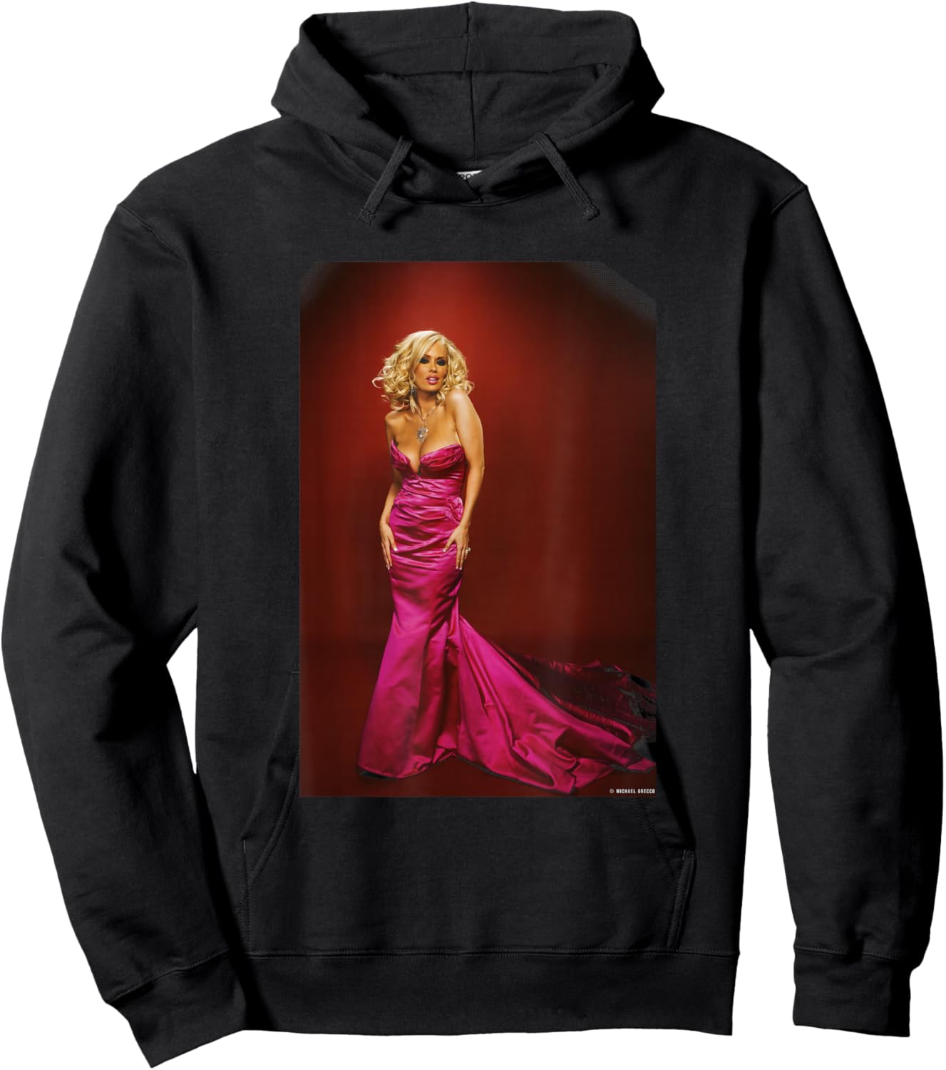 Porn Actor Jenna Jameson Adult Film by Michael Grecco Hoodie - Hoodie | Black