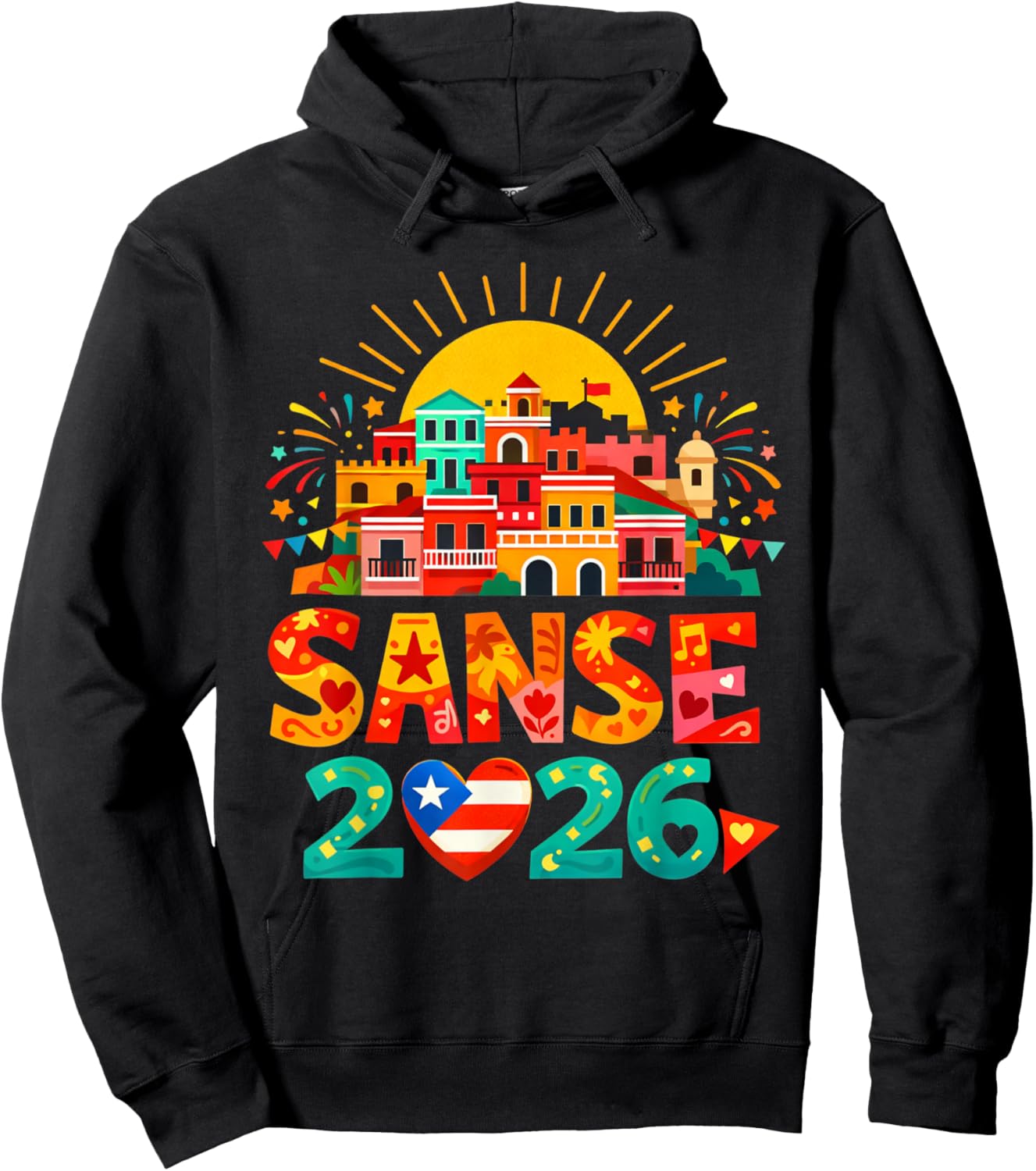 Balcones De Cora Sanse 2026 Juan San Festival San Sebastian Hoodie - Hoodie | Black