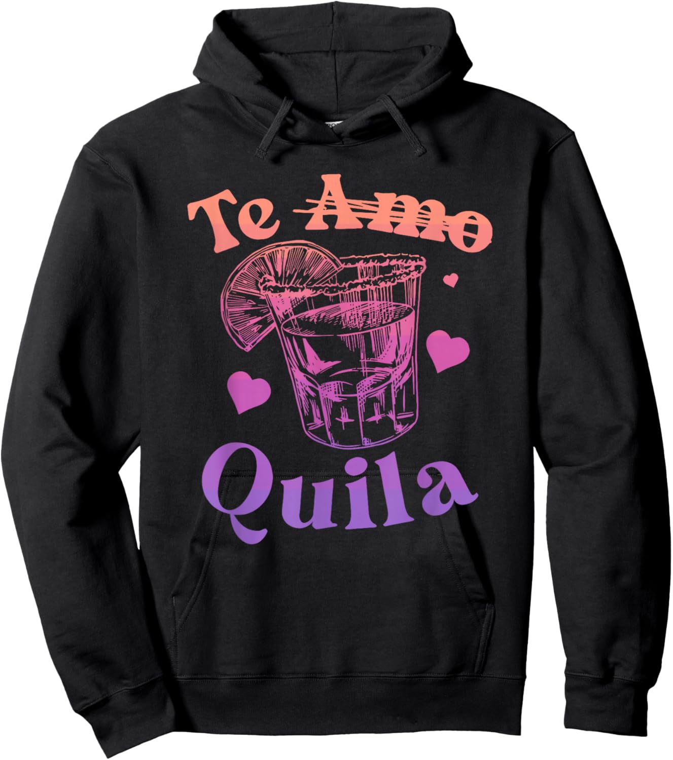 Drink Quote Hoodie - Hoodie | Black