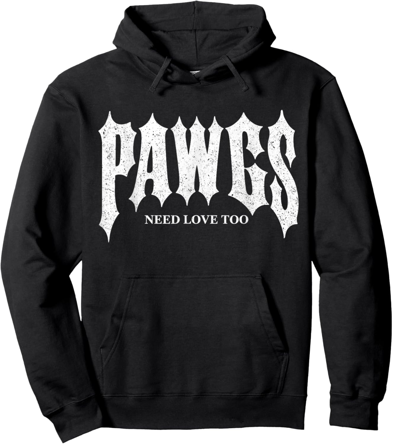 Pawgs Need Love Too Hoodie - Hoodie | Black