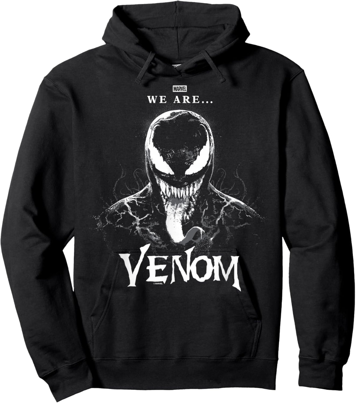 Marvel - Venom - Oversized Portrait Hoodie - Hoodie | Black