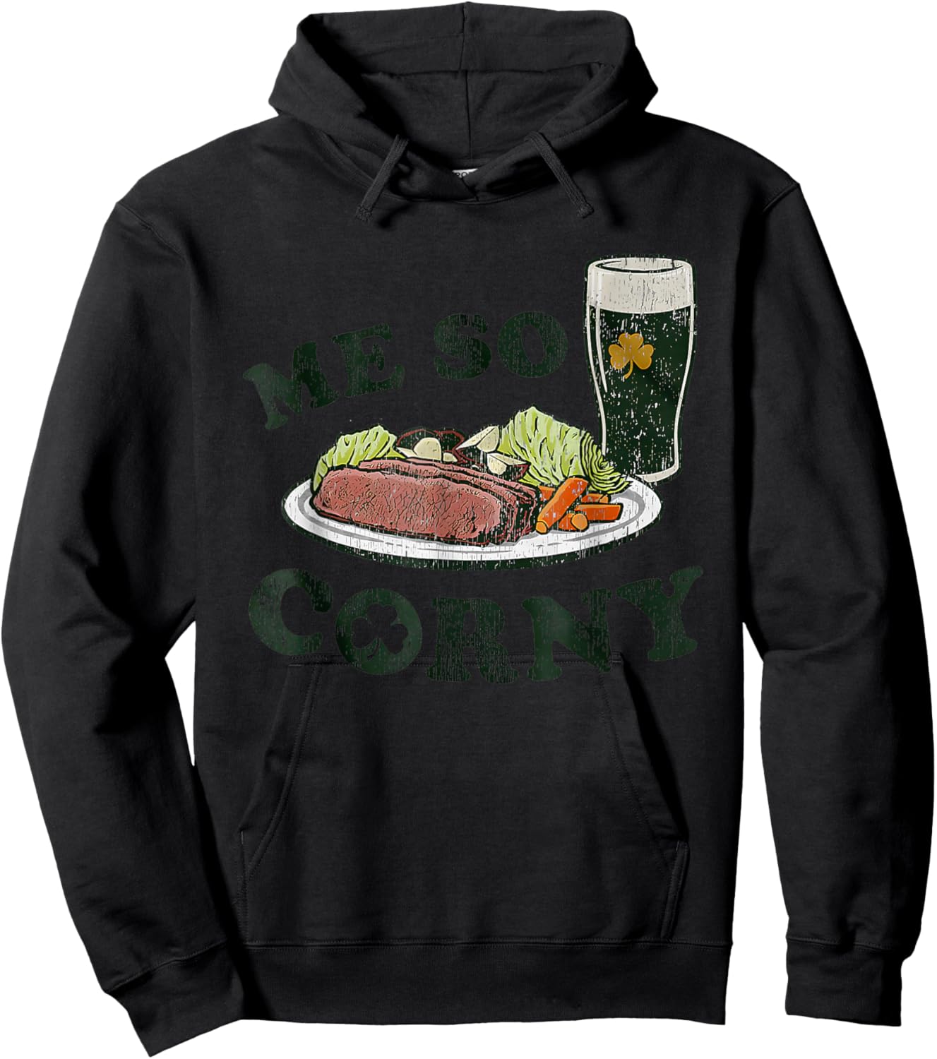 St Patrick's Day Hoodie - Hoodie | Black