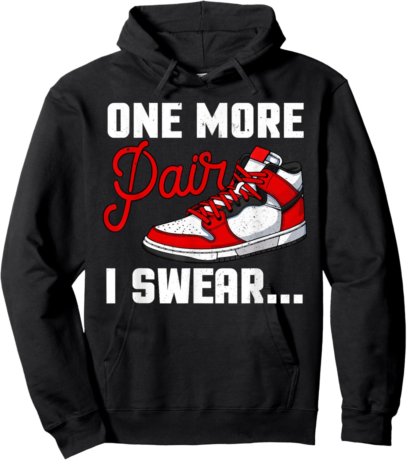 Funny Sneaker Design Women Shoe Head Sneaker Lovers Hoodie - Hoodie | Black