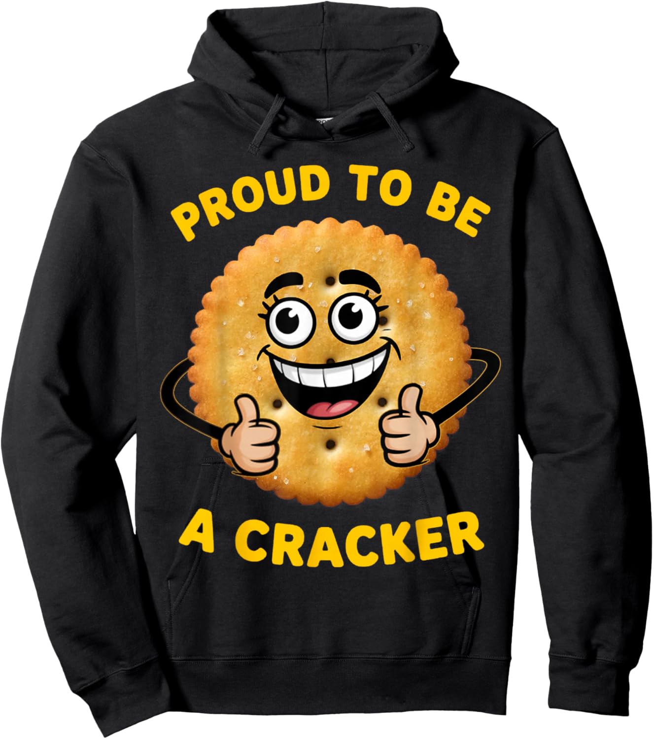 Cute Face Hoodie - Hoodie | Black