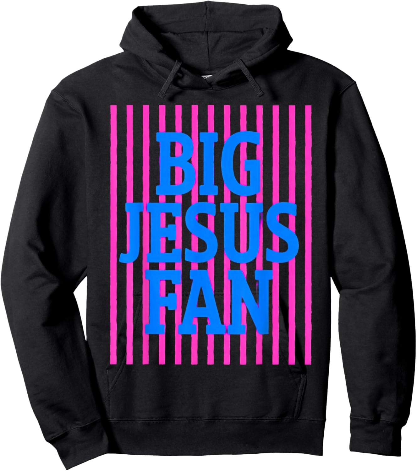 Big Jesus Fan Hoodie - Hoodie | Black