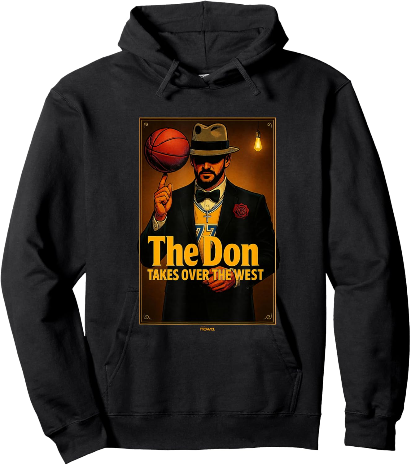 Luka - The Don - Godfather of Basketball Takes Over The WEST Hoodie - Hoodie | Black