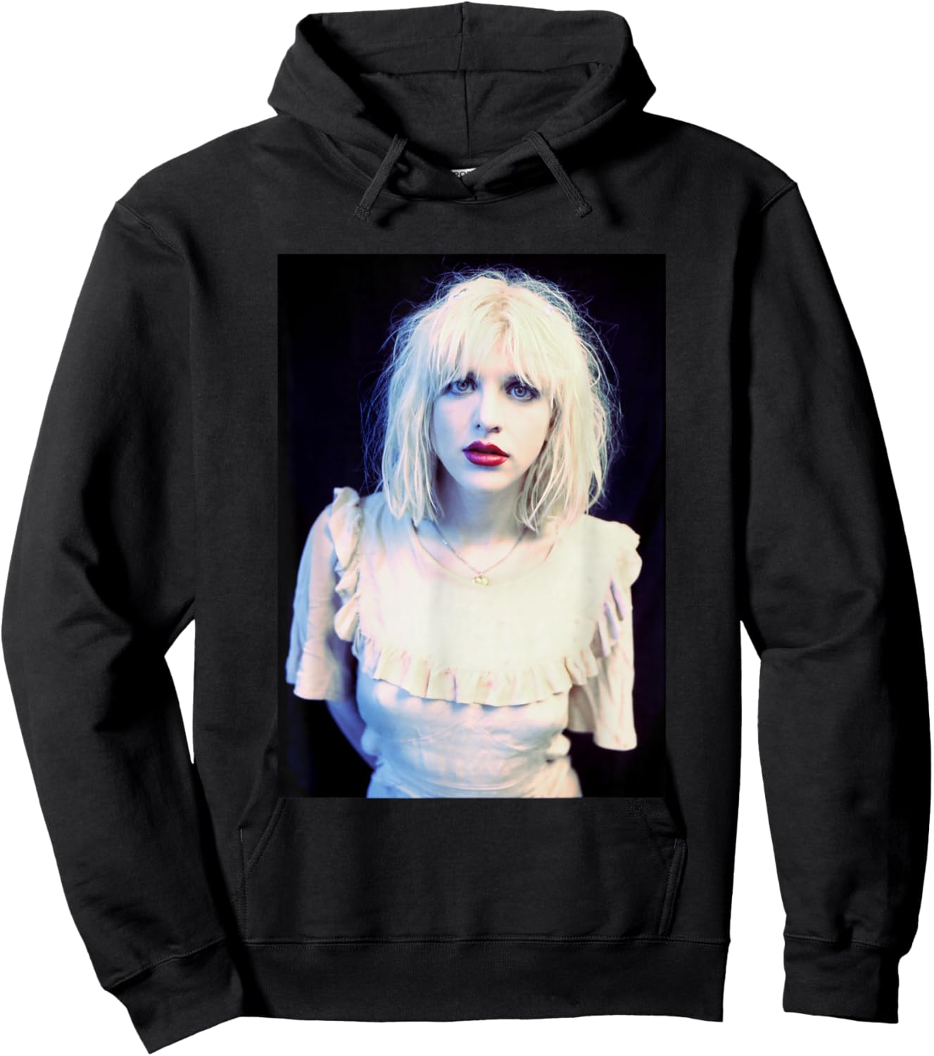Courtney Love of Hole Debut Tour 1991 Phil Nicholls Hoodie - Hoodie | Black
