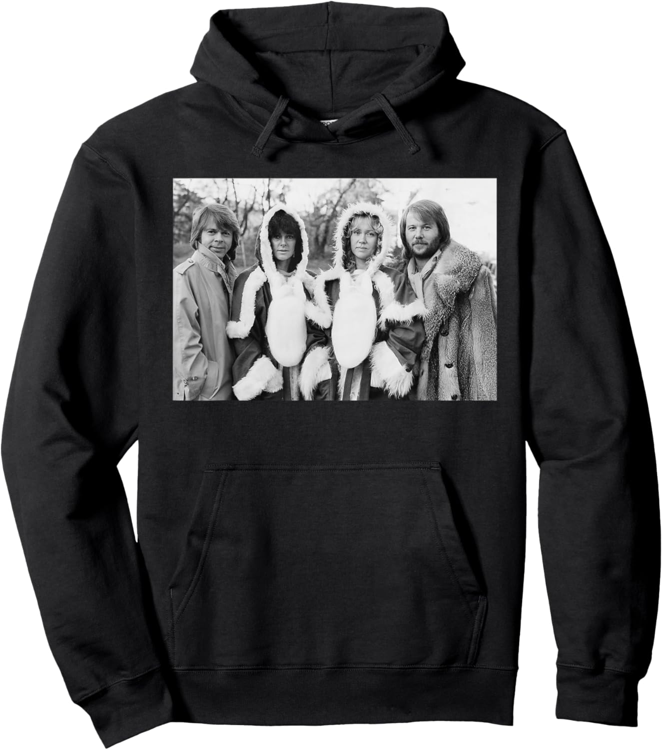 ABBA at Christmas Super Trouper 1980 Hoodie - Hoodie | Black