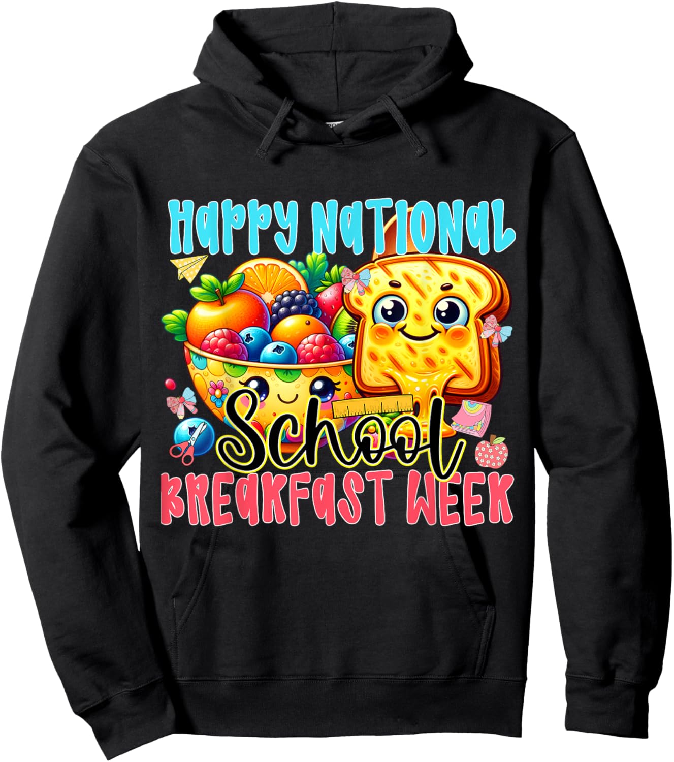 National School Breakfast Week 2026 Hoodie - Hoodie | Black