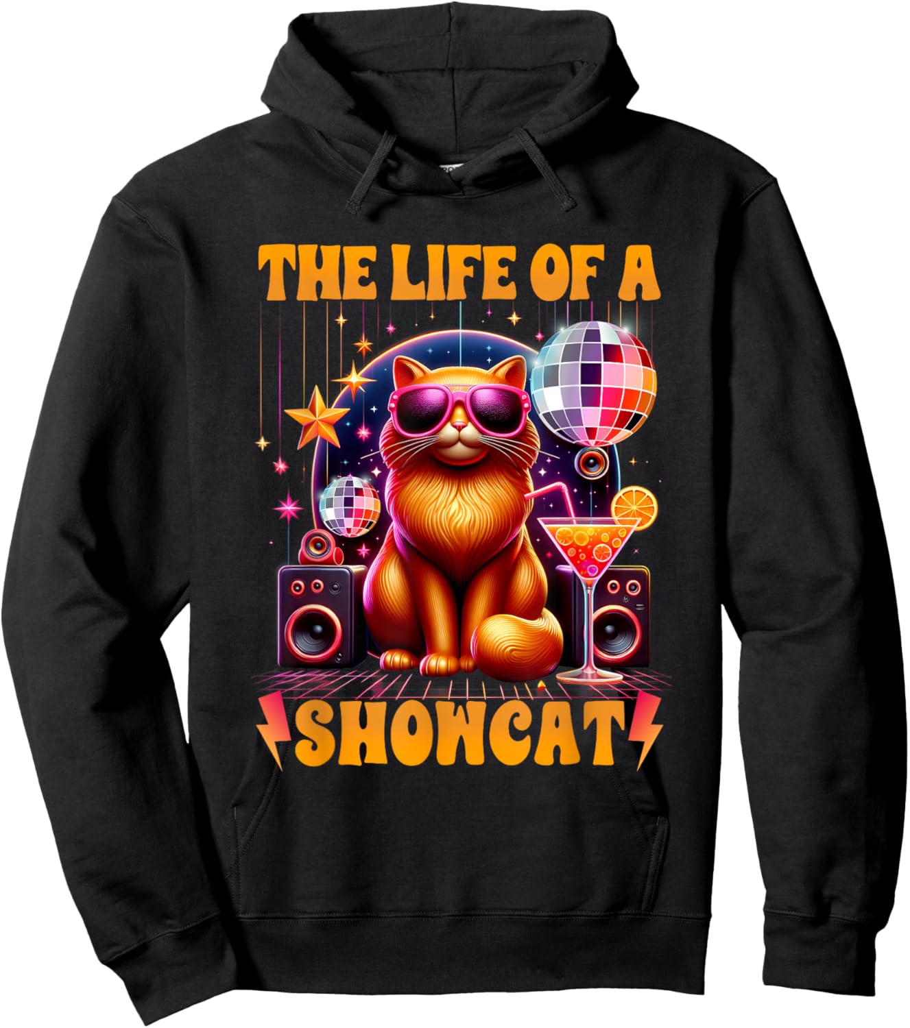 Disco Ball Hoodie - Hoodie | Black