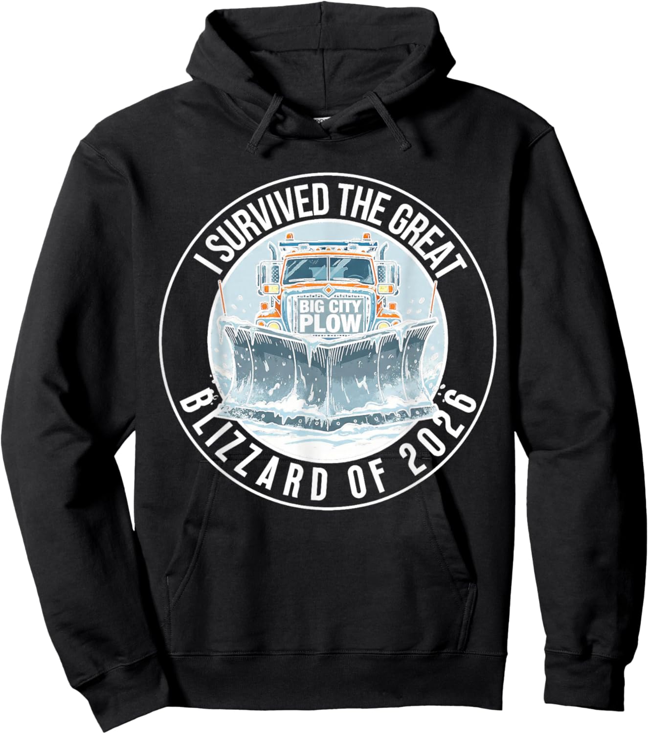Historic American Blizzards Legendary Winter Storms Hoodie - Hoodie | Black