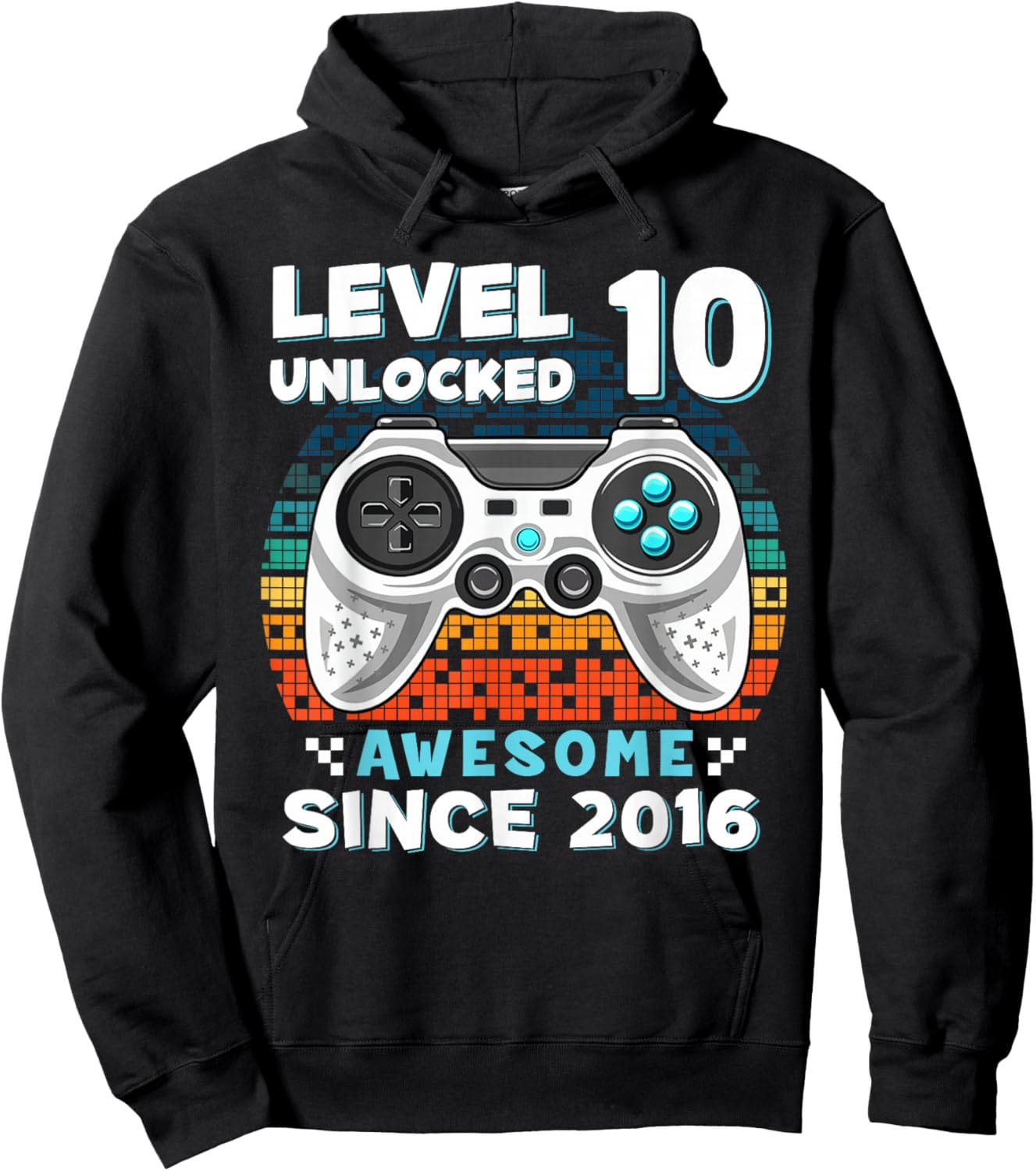 10th Birthday for Boys 10 Years Birthday Kids Gifts Hoodie - Hoodie | Black