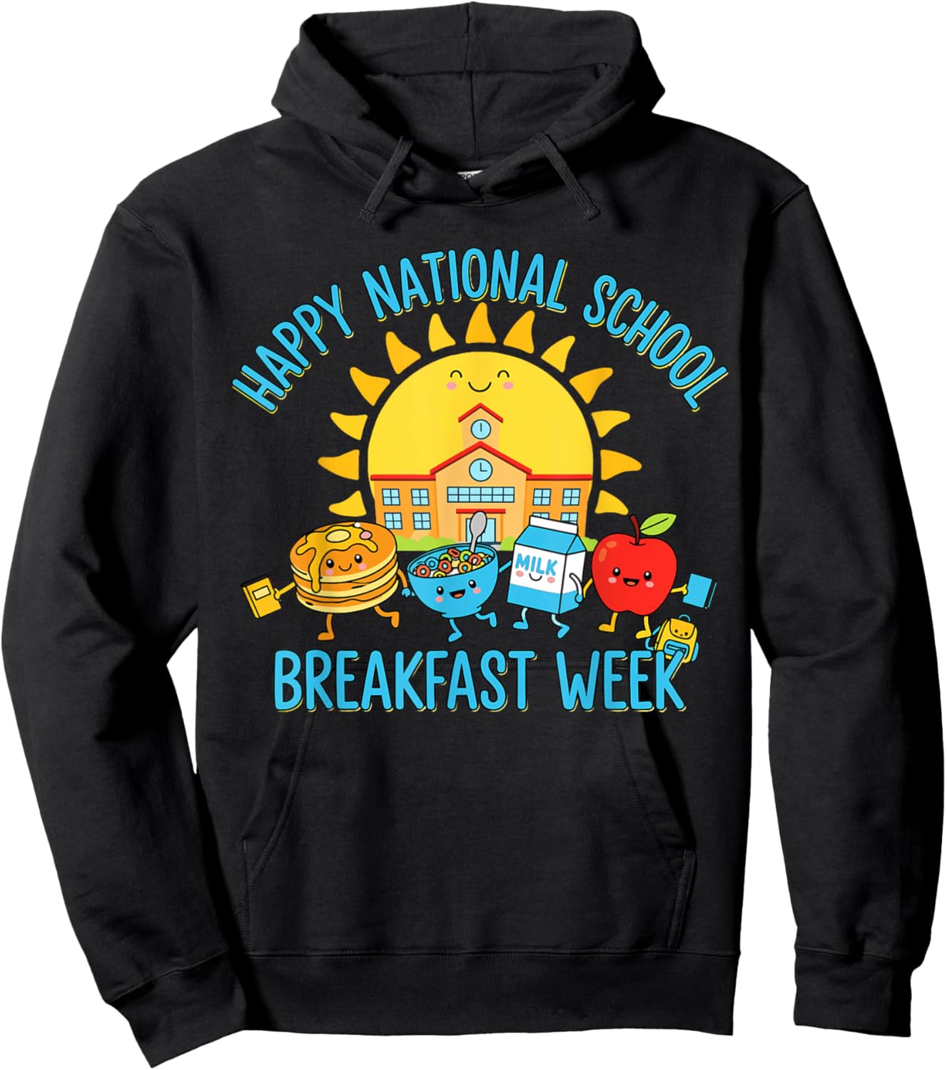National School Breakfast Week 2026 Hoodie - Hoodie | Black