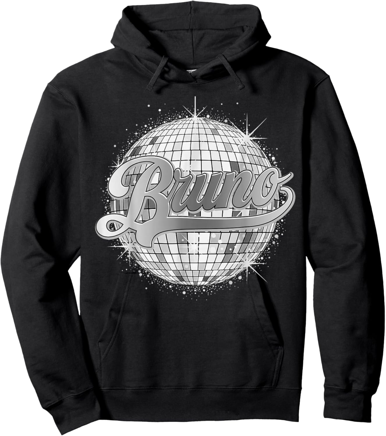 Bruno Disco Party Men Women Hoodie - Hoodie | Black