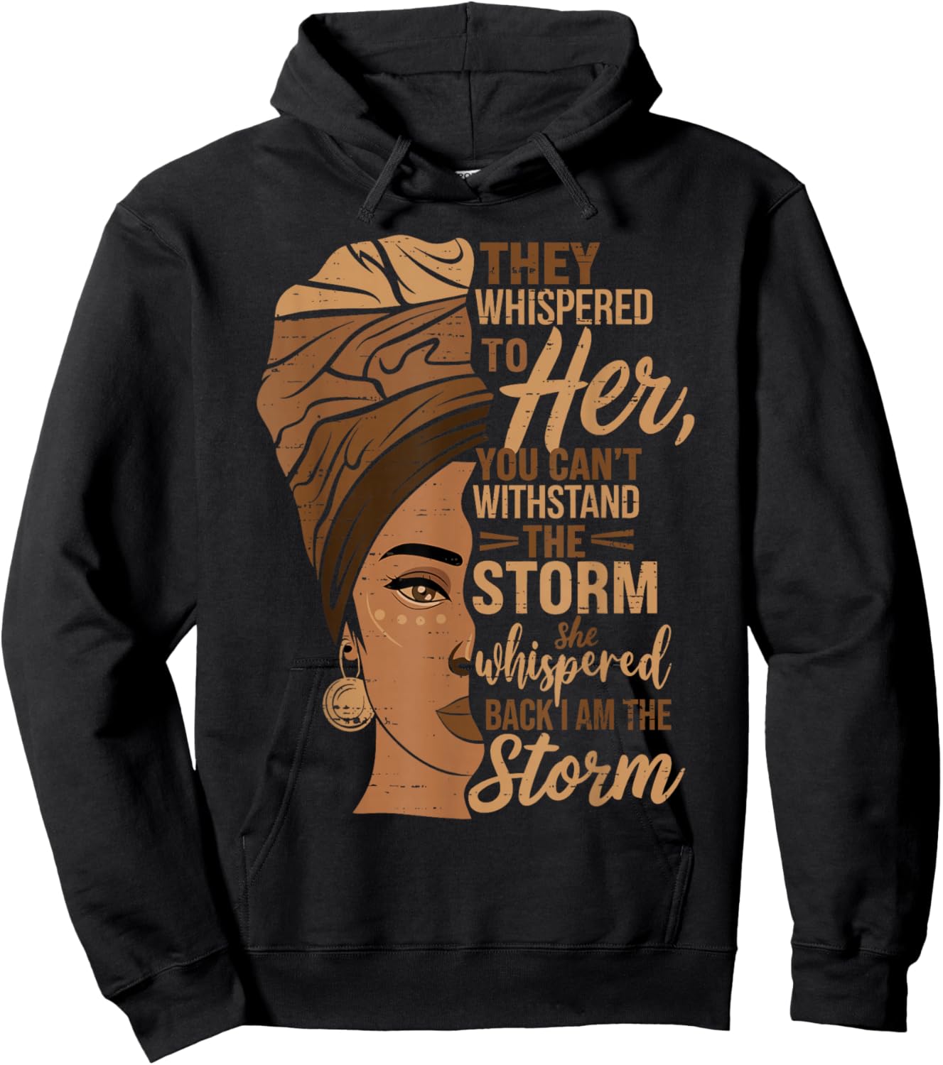 Storm Black History Month Women Melanin African Africa Queen Hoodie - Hoodie | Black