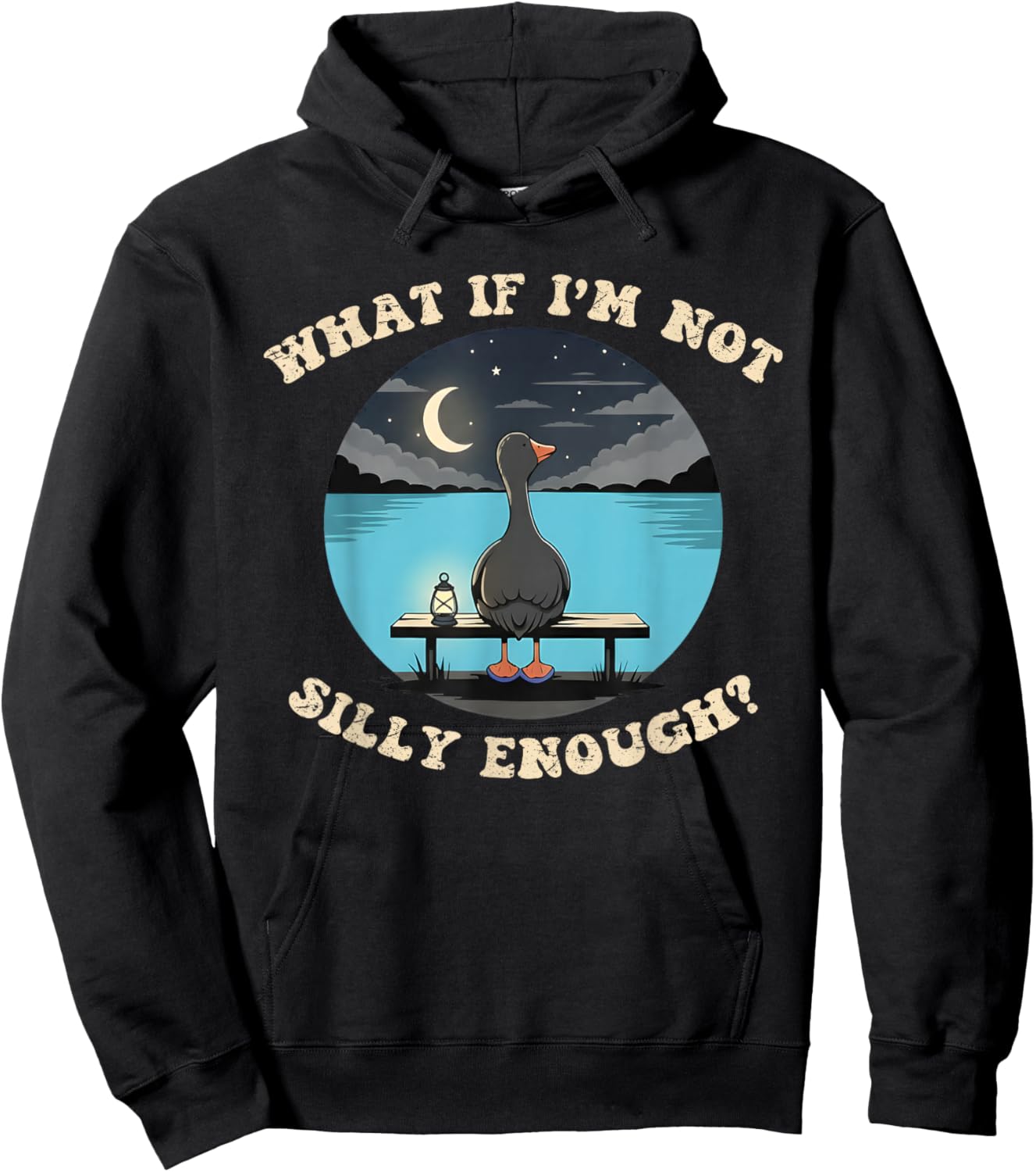 What If I'm Not Silly Enough - Funny Saying Women Hoodie - Hoodie | Black
