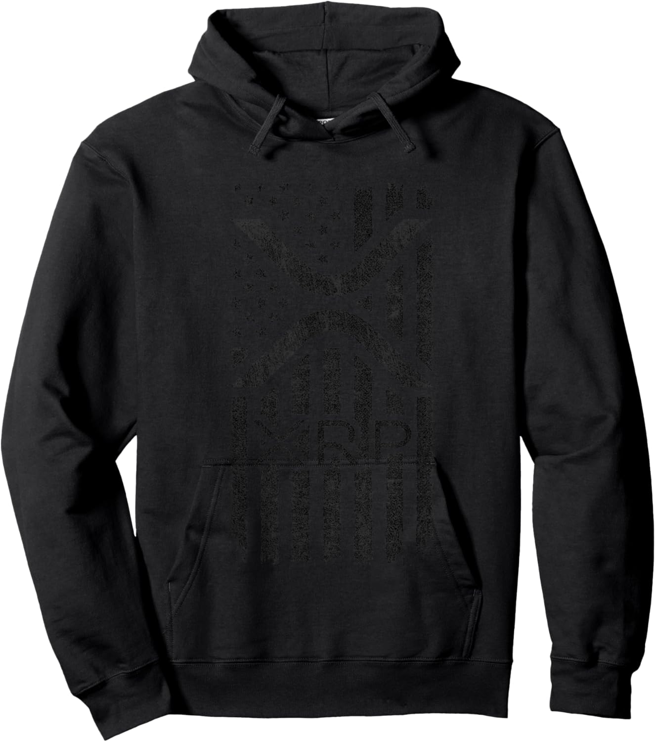 XRP - American Flag XRP Logo Graphic - XRP Crypto Hoodie - Hoodie | Black