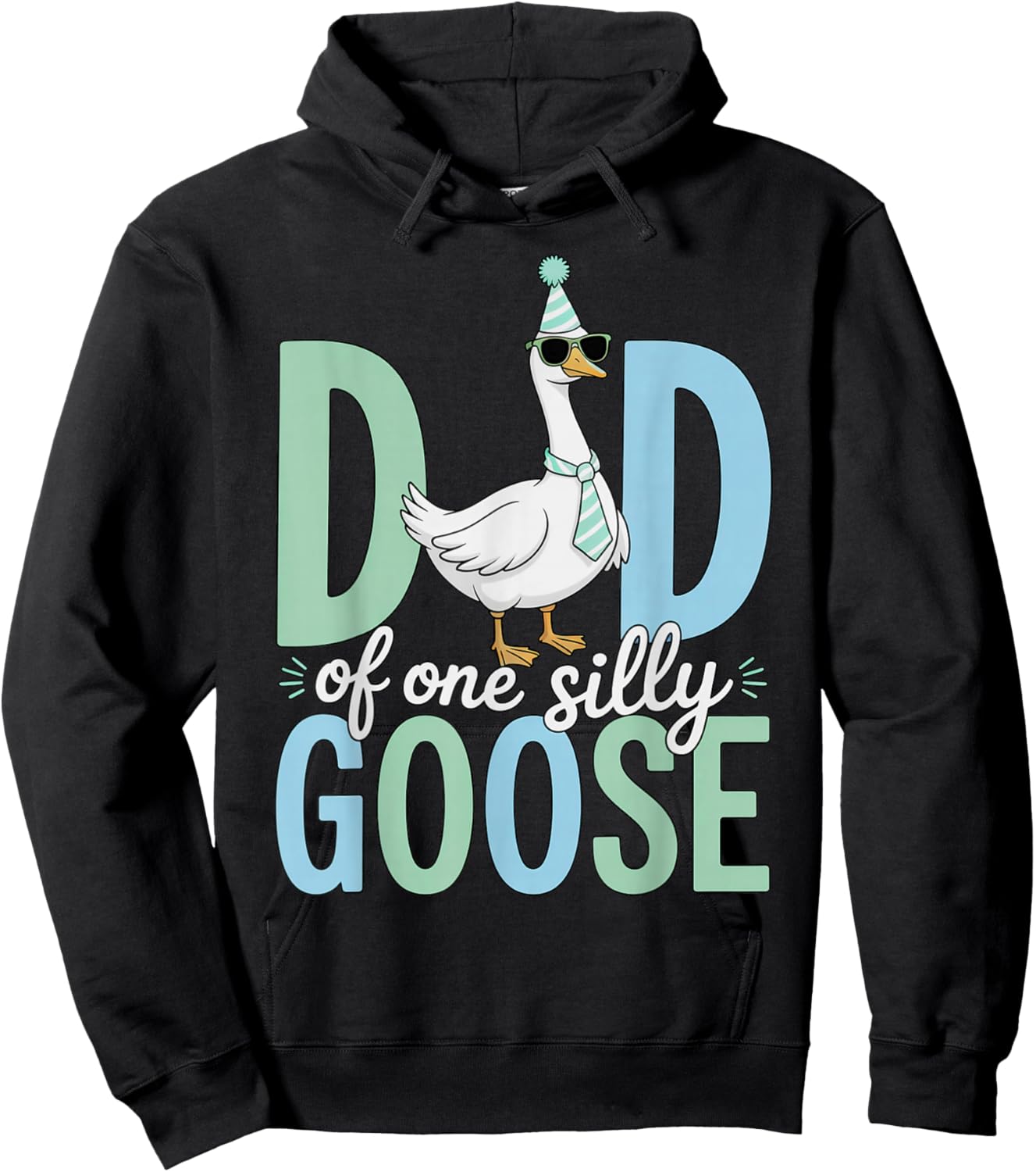 Dad of The Silly Goose Hoodie - Hoodie | Black