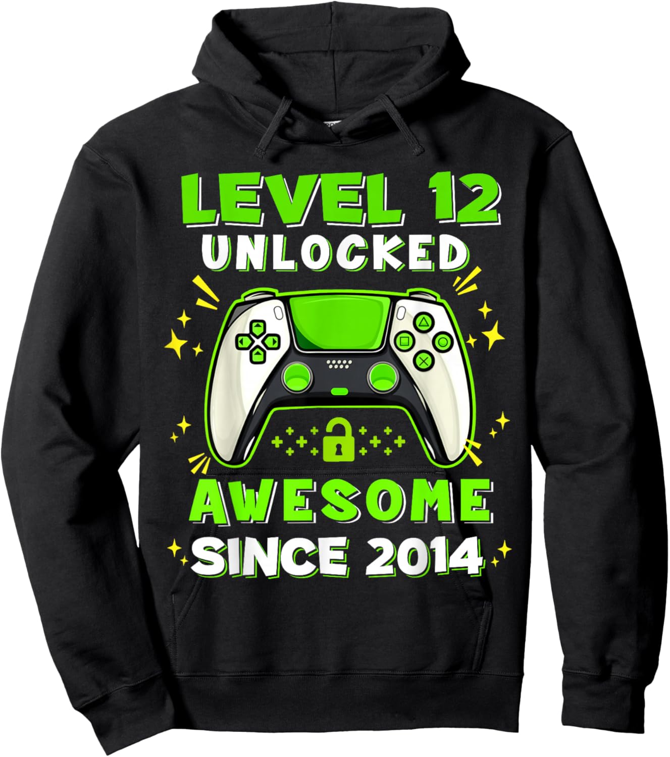 12th Birthday for Boys 12 Years Birthday Kids Gifts Hoodie - Hoodie | Black