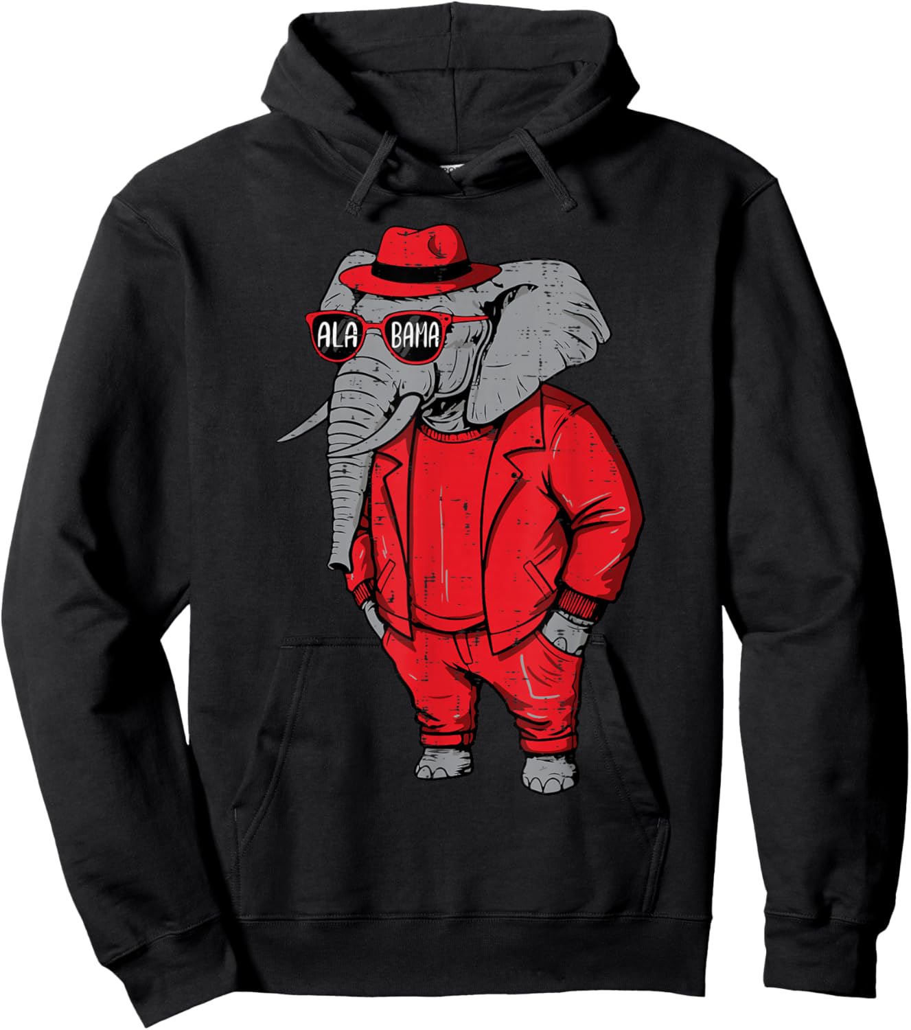 Elephant Women Kids Boys Girls Youth Men Teen Hoodie - Hoodie | Black