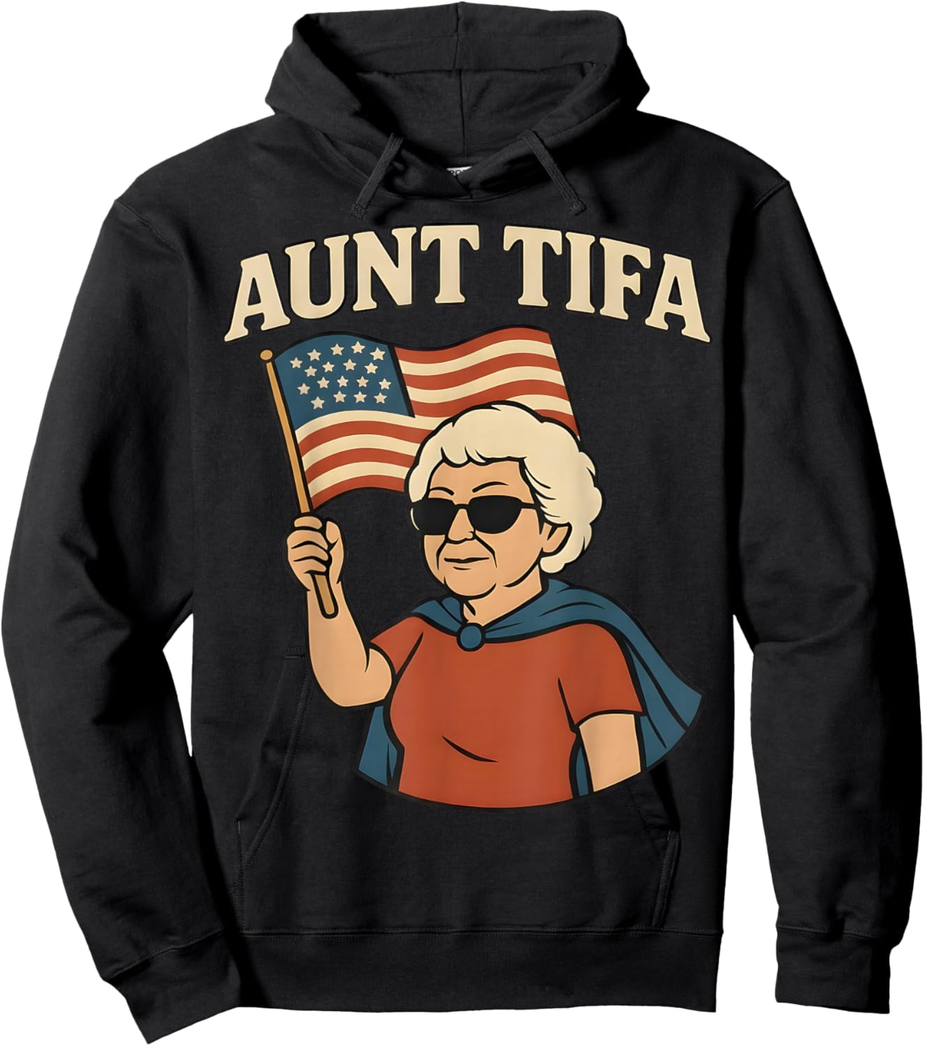 Aunt Tifa Hoodie - Hoodie | Black