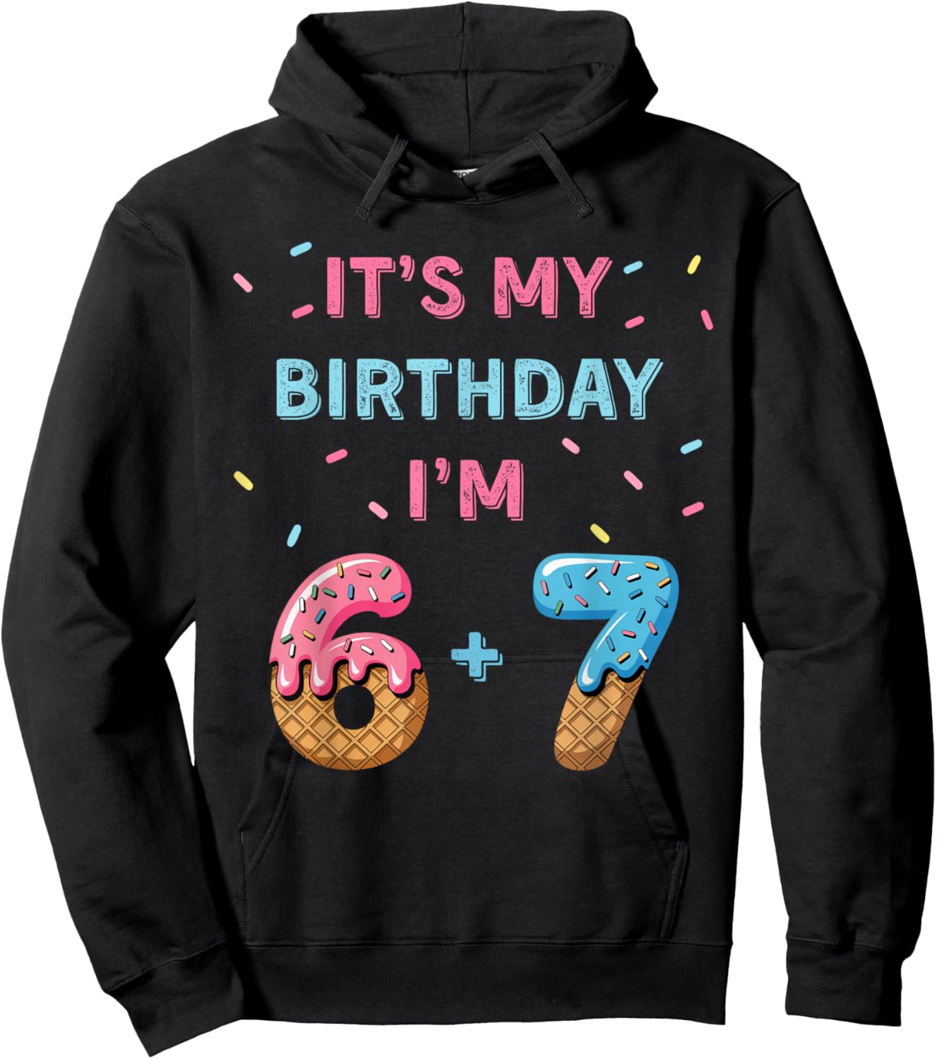6-7 Hoodie - Hoodie | Black
