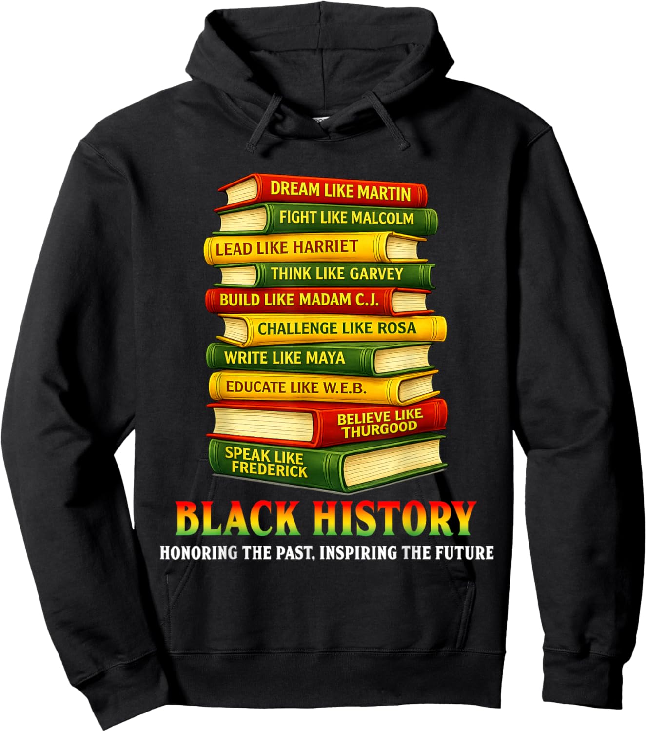 Black History Month African Men Women Kids Students Teachers Hoodie - Hoodie | Black