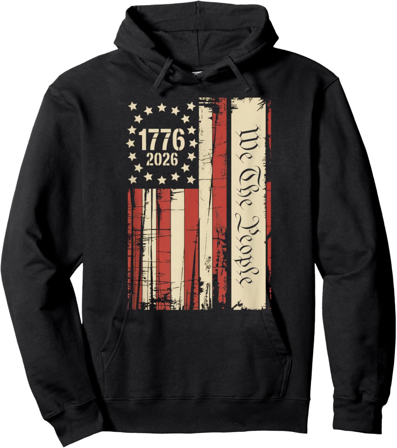 250 Years America Anniversary 250th Independence Day Hoodie - Hoodie | Black