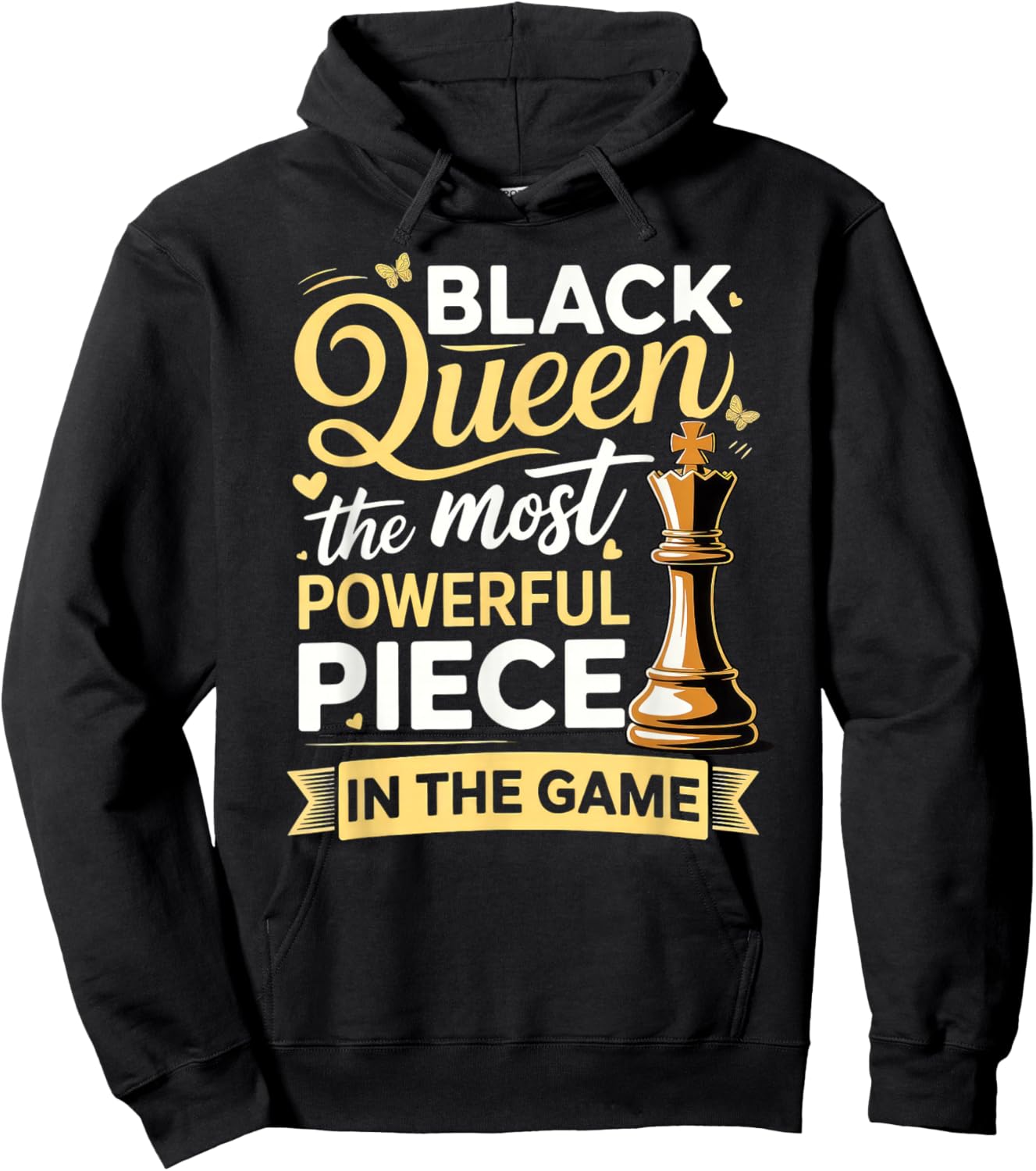 Black Queen Chess Black History Shirts Hoodie - Hoodie | Black